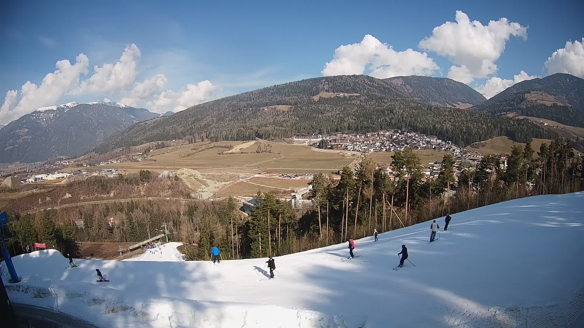 Webcam Ried – Blick nach Percha | Kronplatz