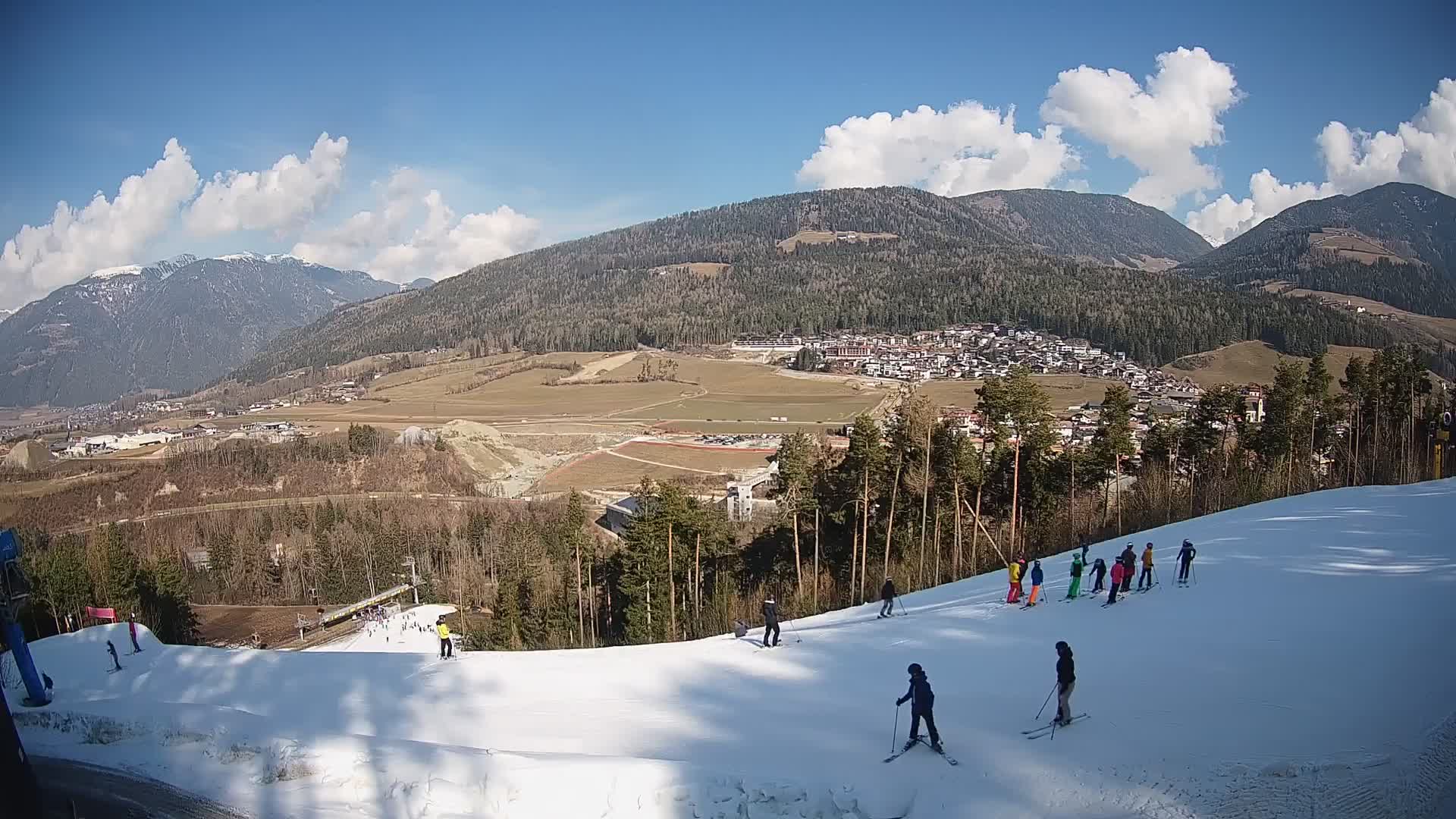 Web kamera Ried – pogled na Percha | Kronplatz