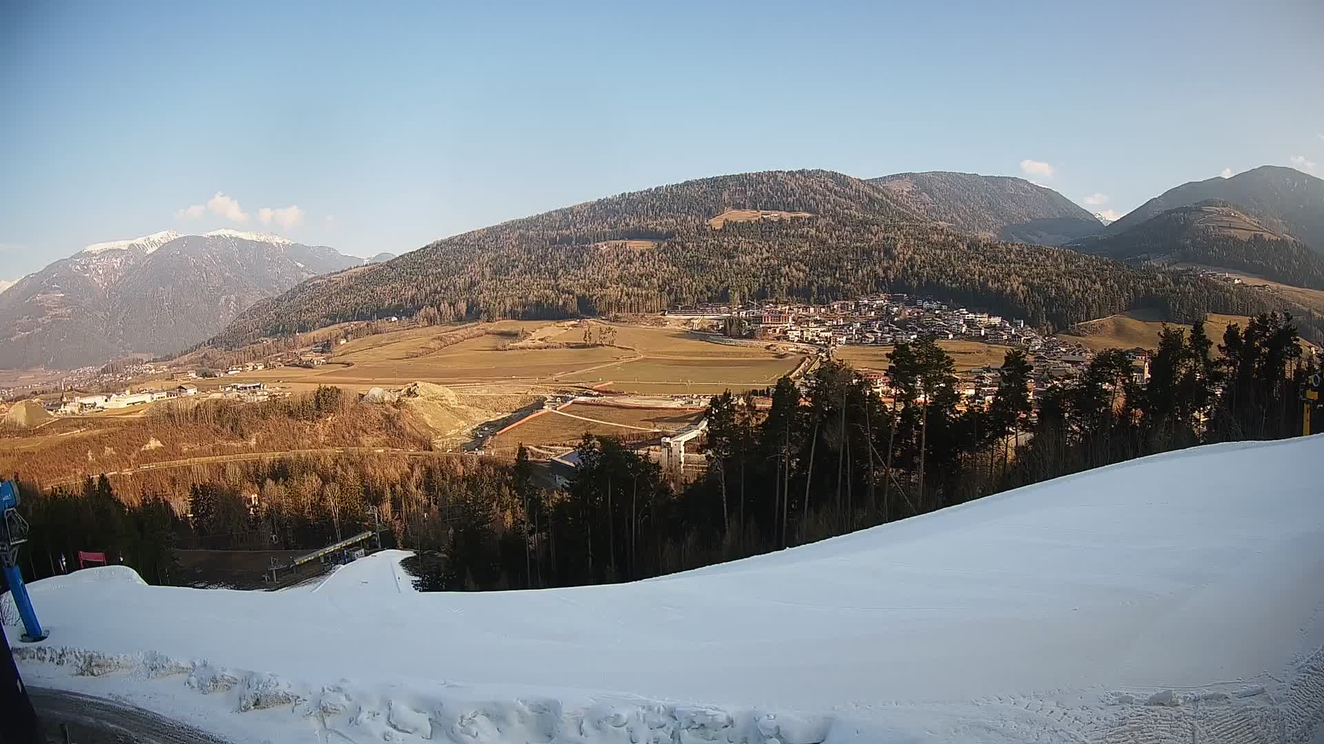 Web kamera Ried – pogled na Percha | Kronplatz