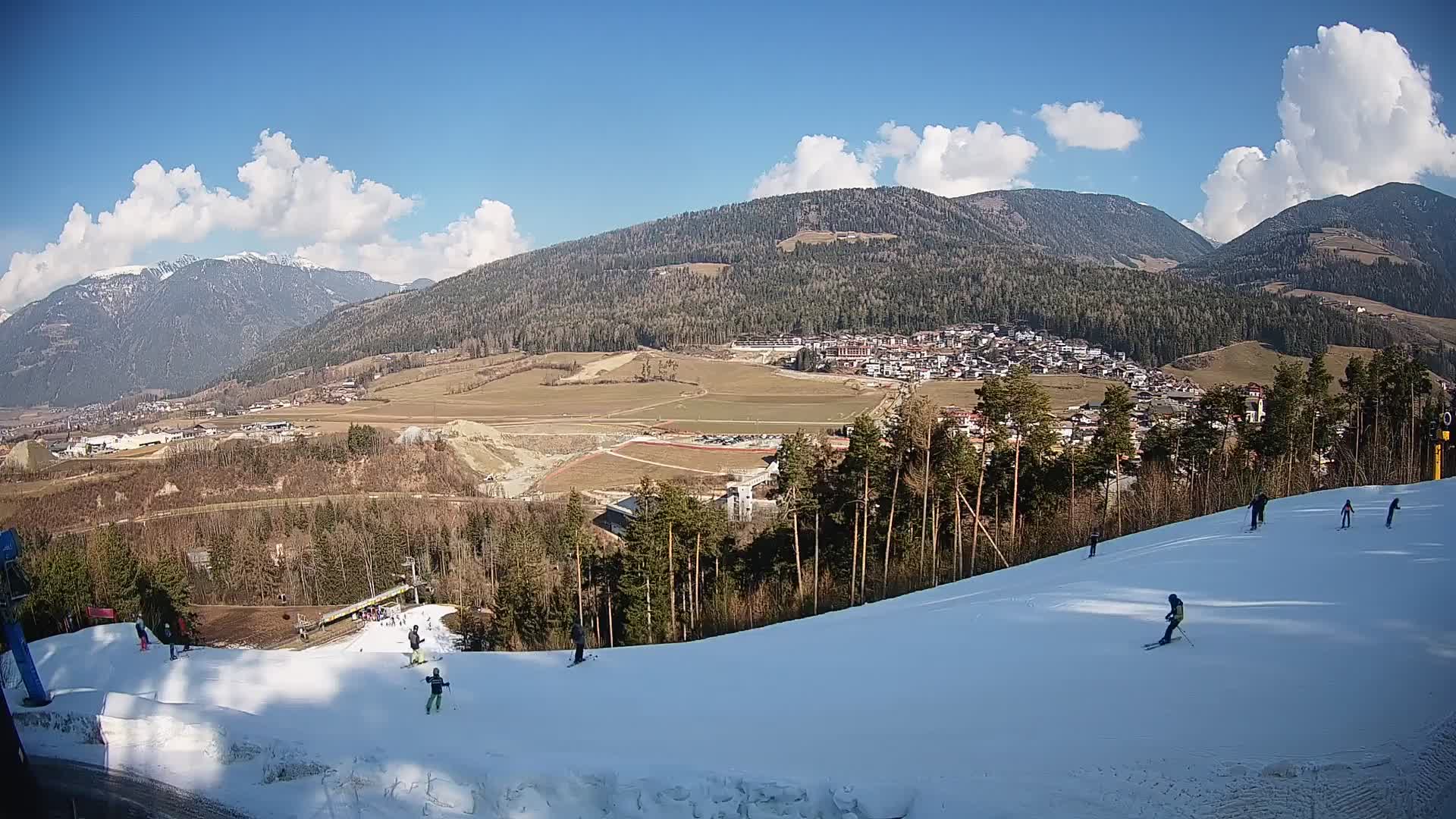 Webcam Ried – Blick nach Percha | Kronplatz