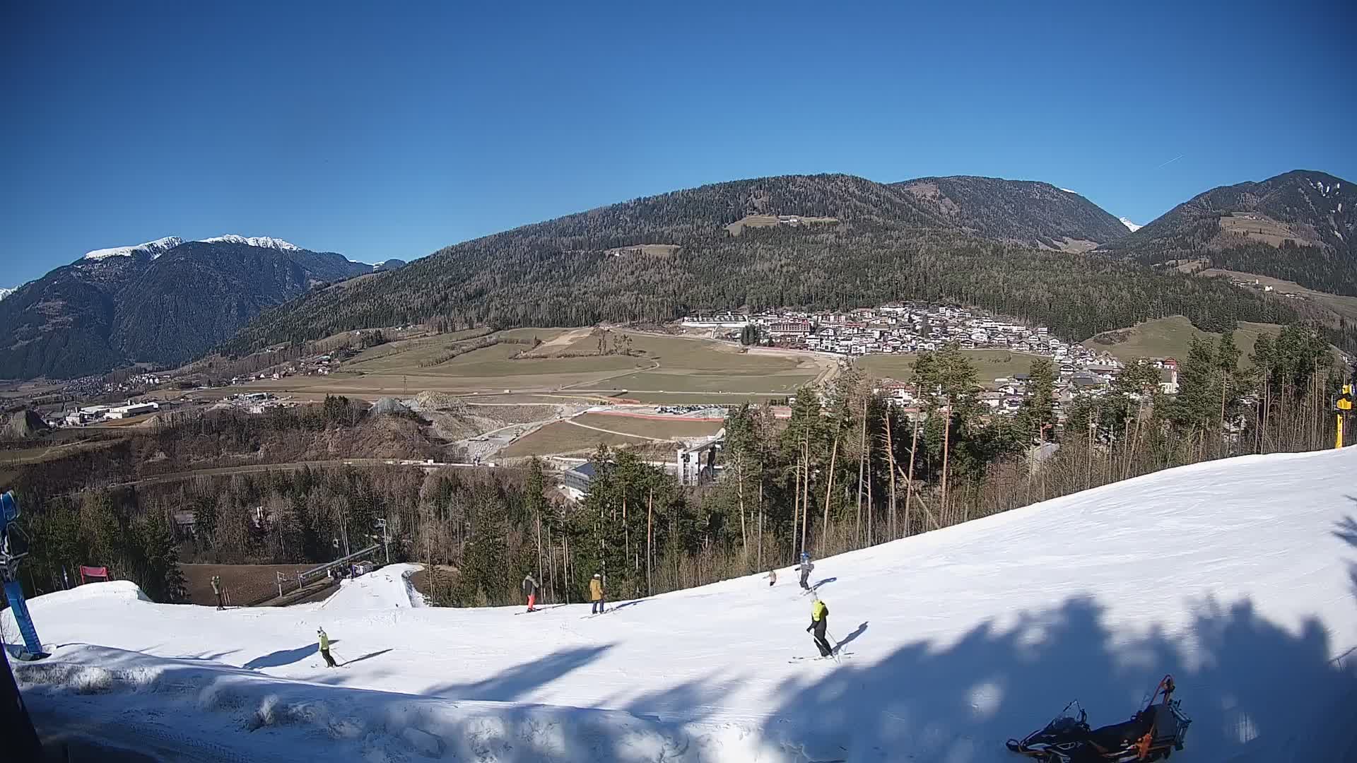 Web kamera Ried – pogled na Percha | Kronplatz