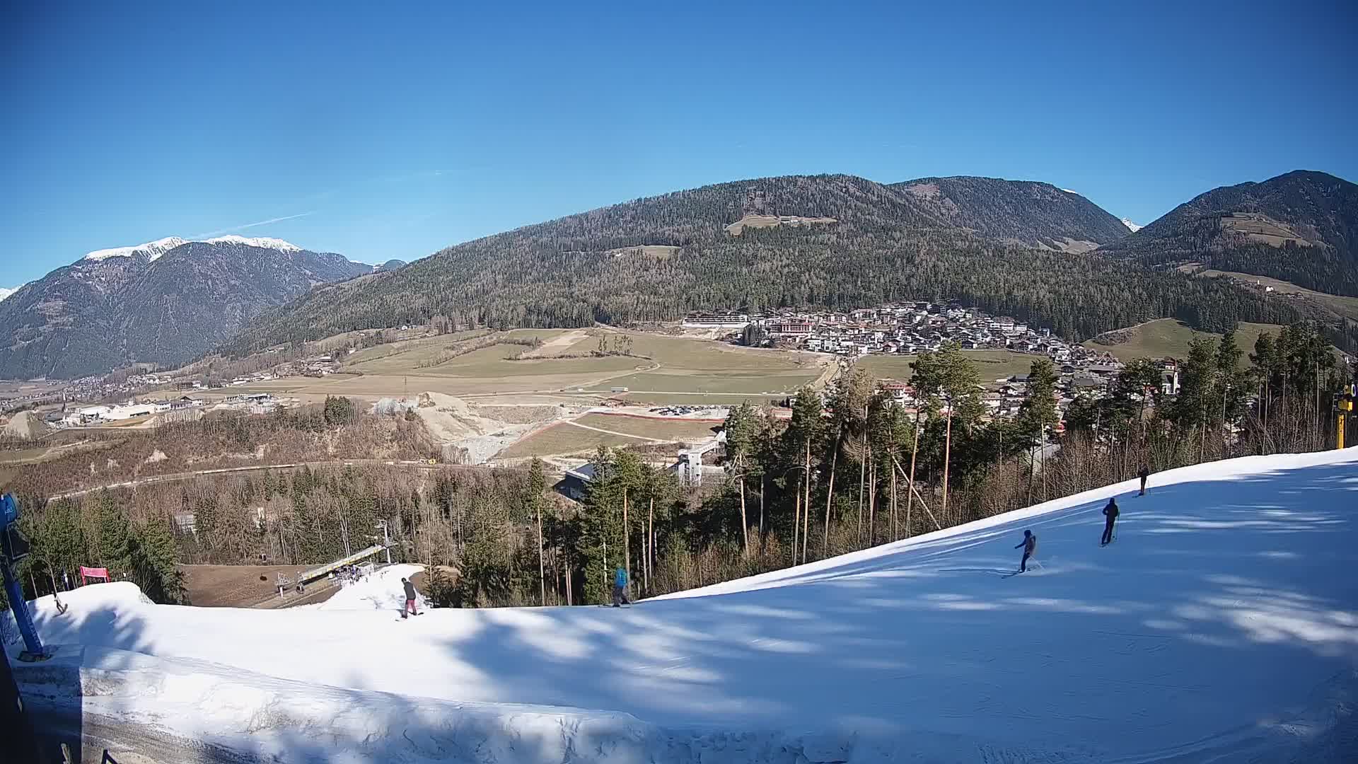 Web kamera Ried – pogled na Percha | Kronplatz