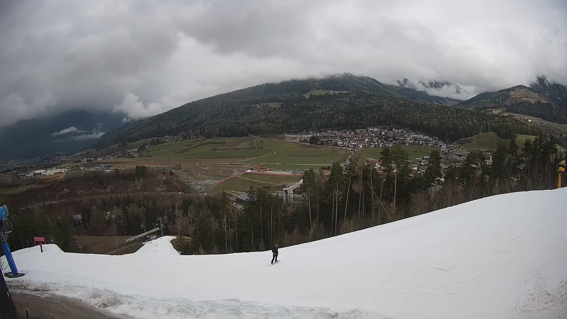 Web kamera Ried – pogled na Percha | Kronplatz