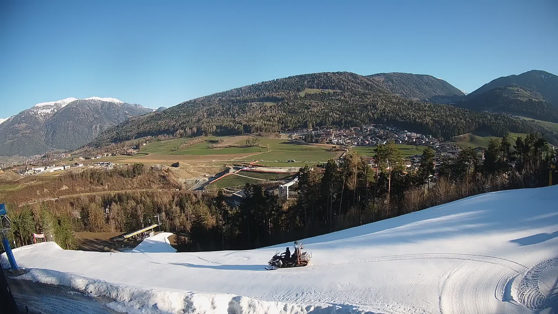 Webcam Ried – Blick nach Percha | Kronplatz