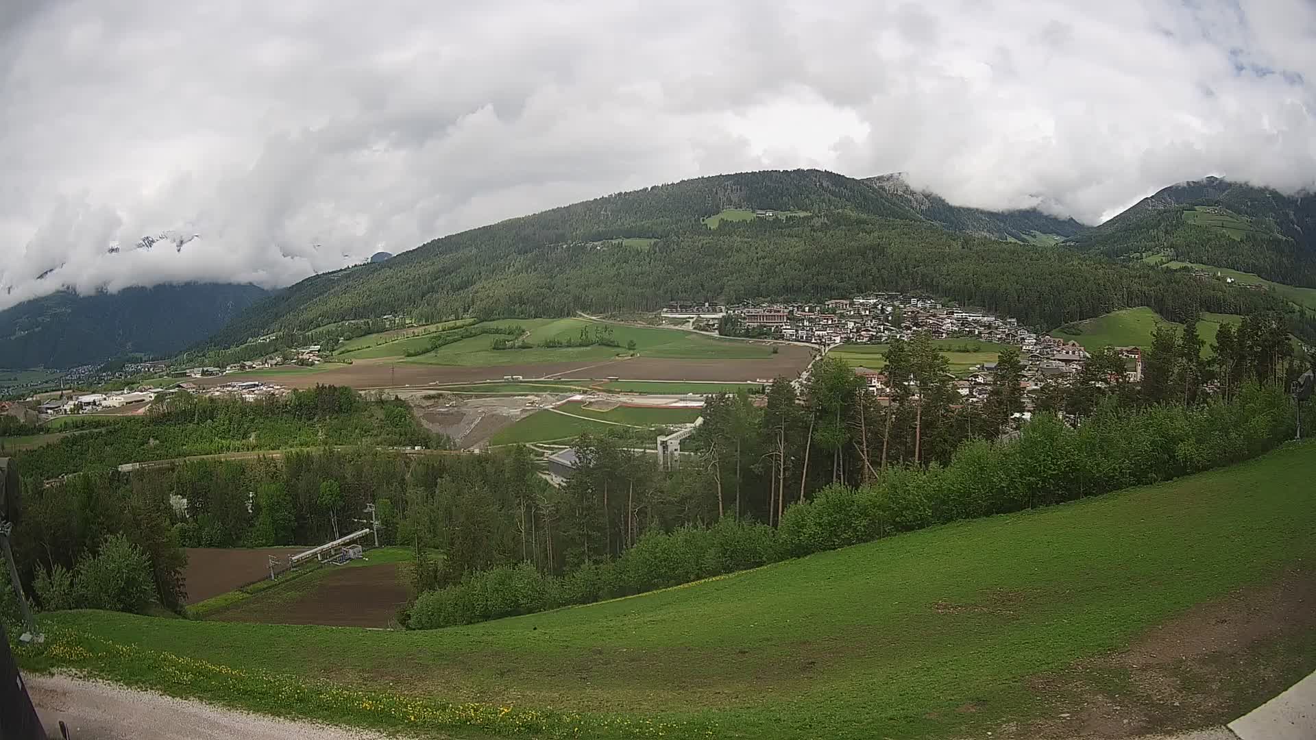 Web kamera Ried – pogled na Percha | Kronplatz
