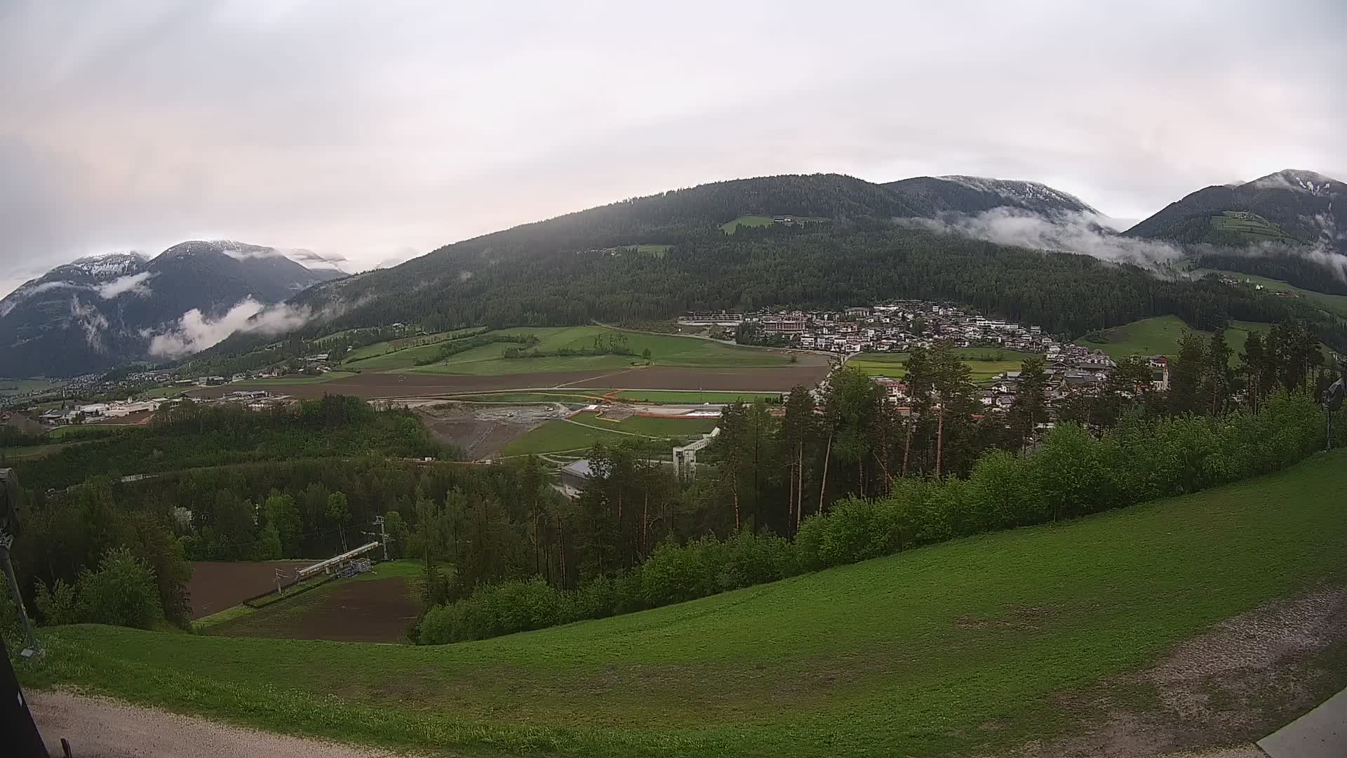 Webcam Ried – panorama su Perca / Percha – Plan de Corones