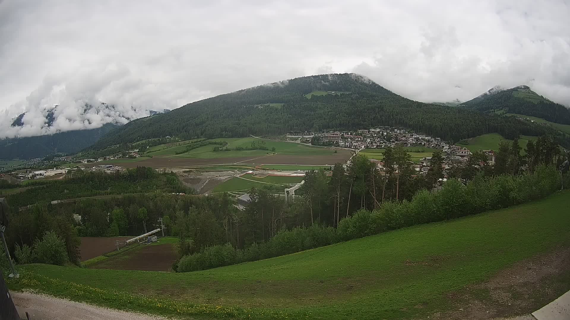 Webcam Ried – panorama su Perca / Percha – Plan de Corones