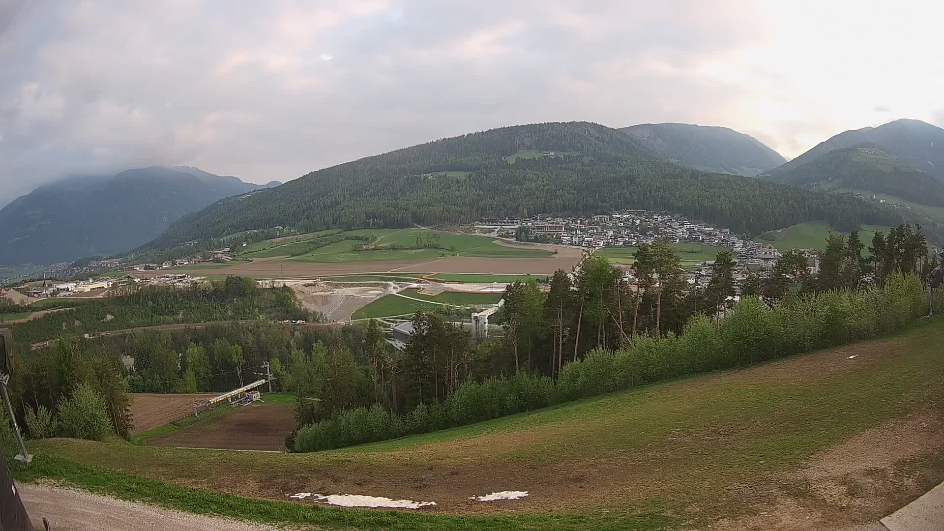 Webcam Ried – panorama su Perca / Percha – Plan de Corones