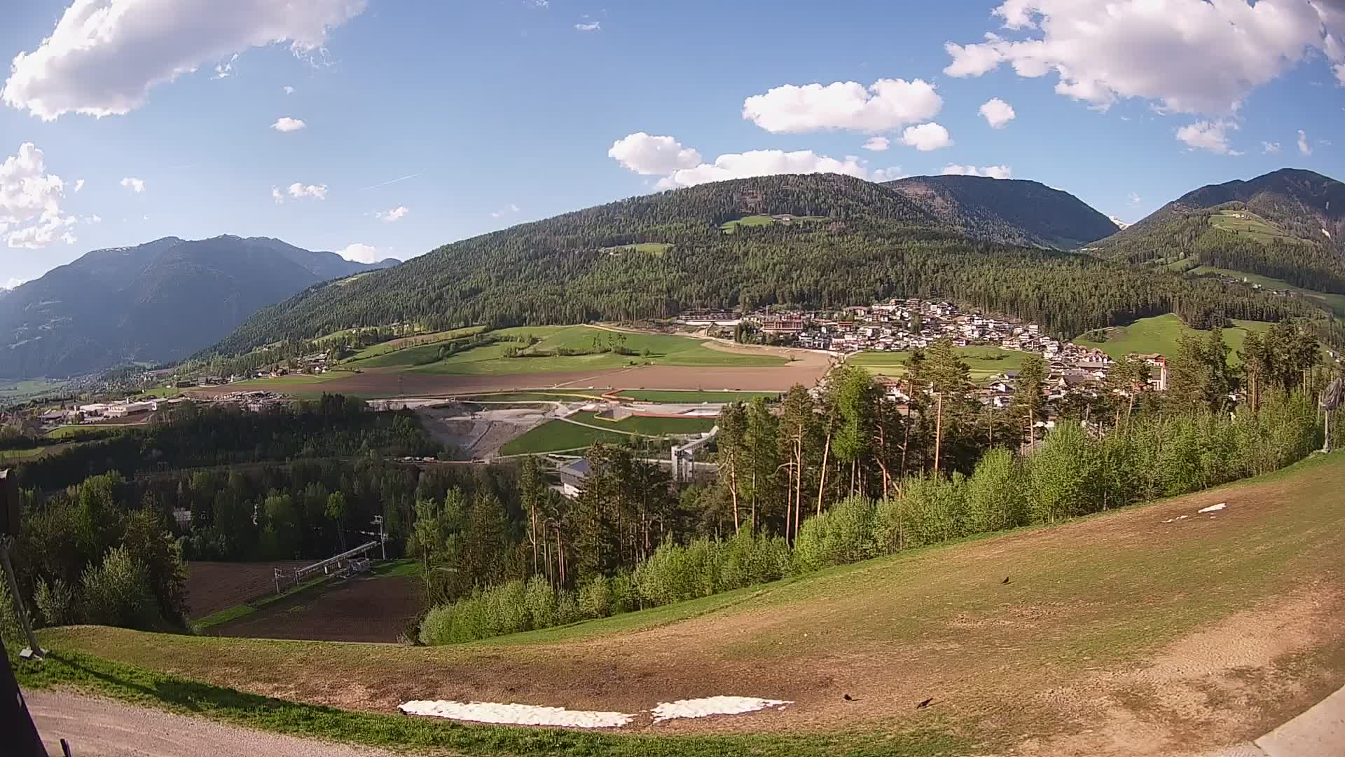 Webcam Ried – panorama su Perca / Percha – Plan de Corones