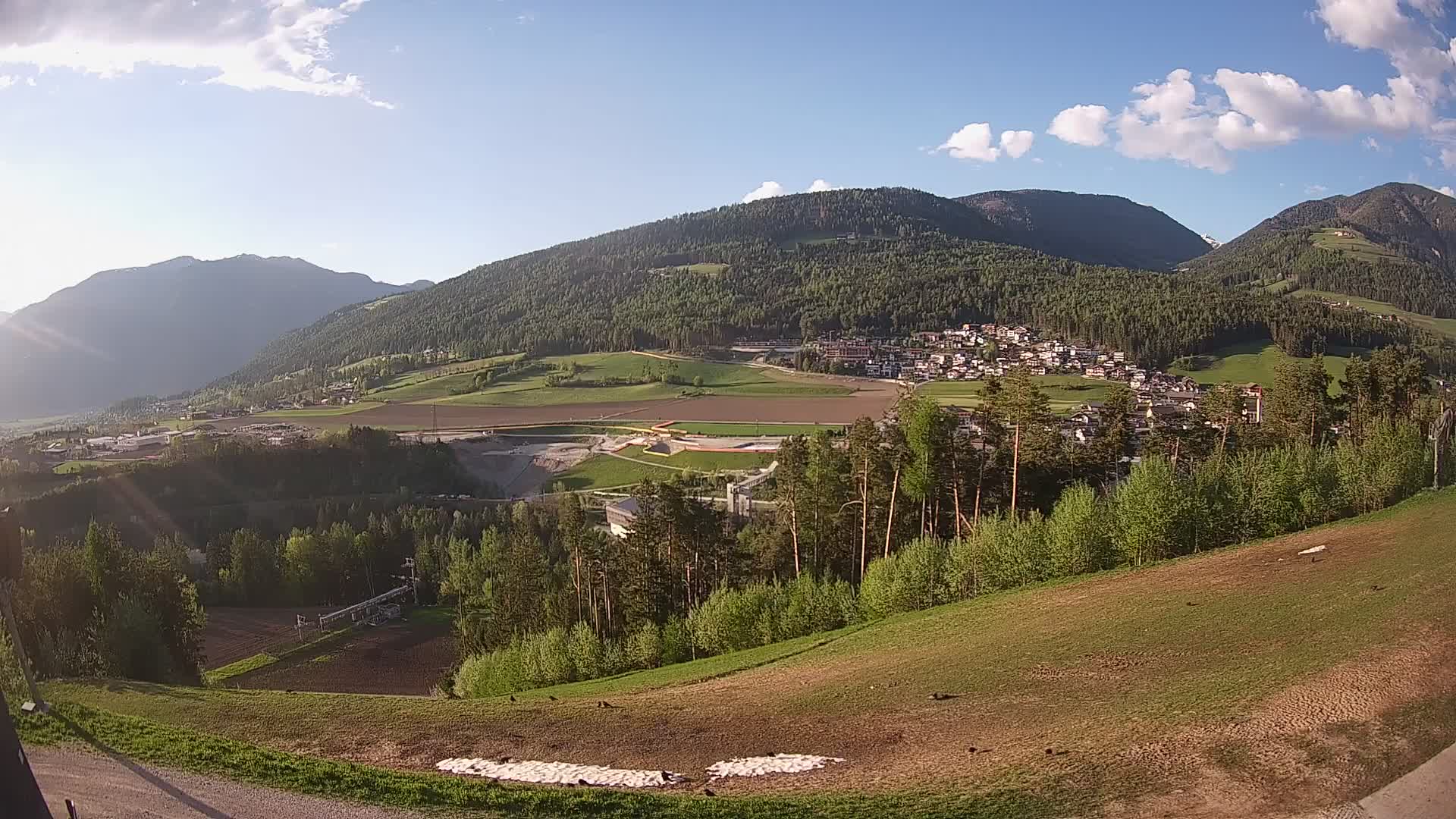 Web kamera Ried – pogled na Percha | Kronplatz