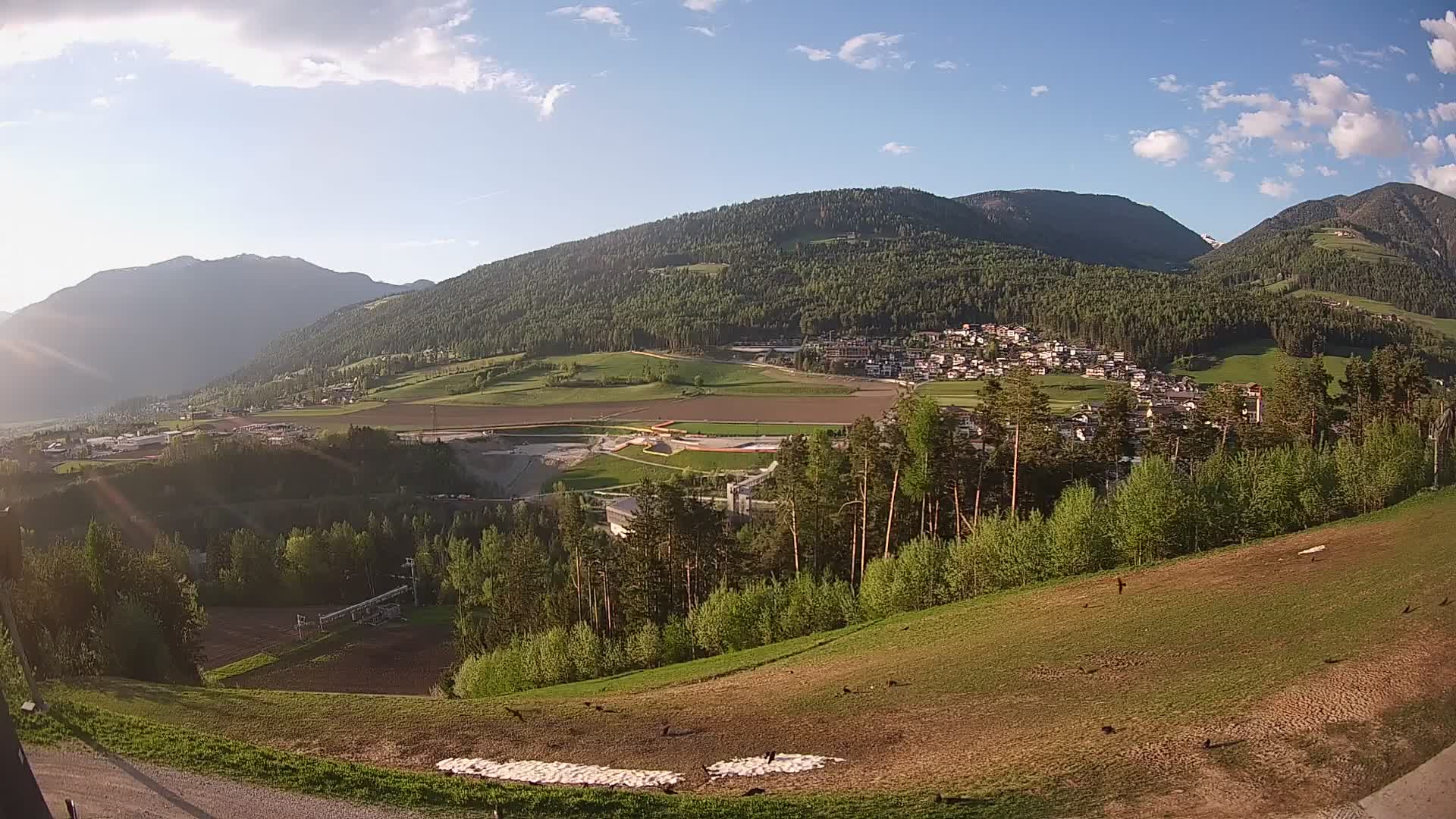 Web kamera Ried – pogled na Percha | Kronplatz