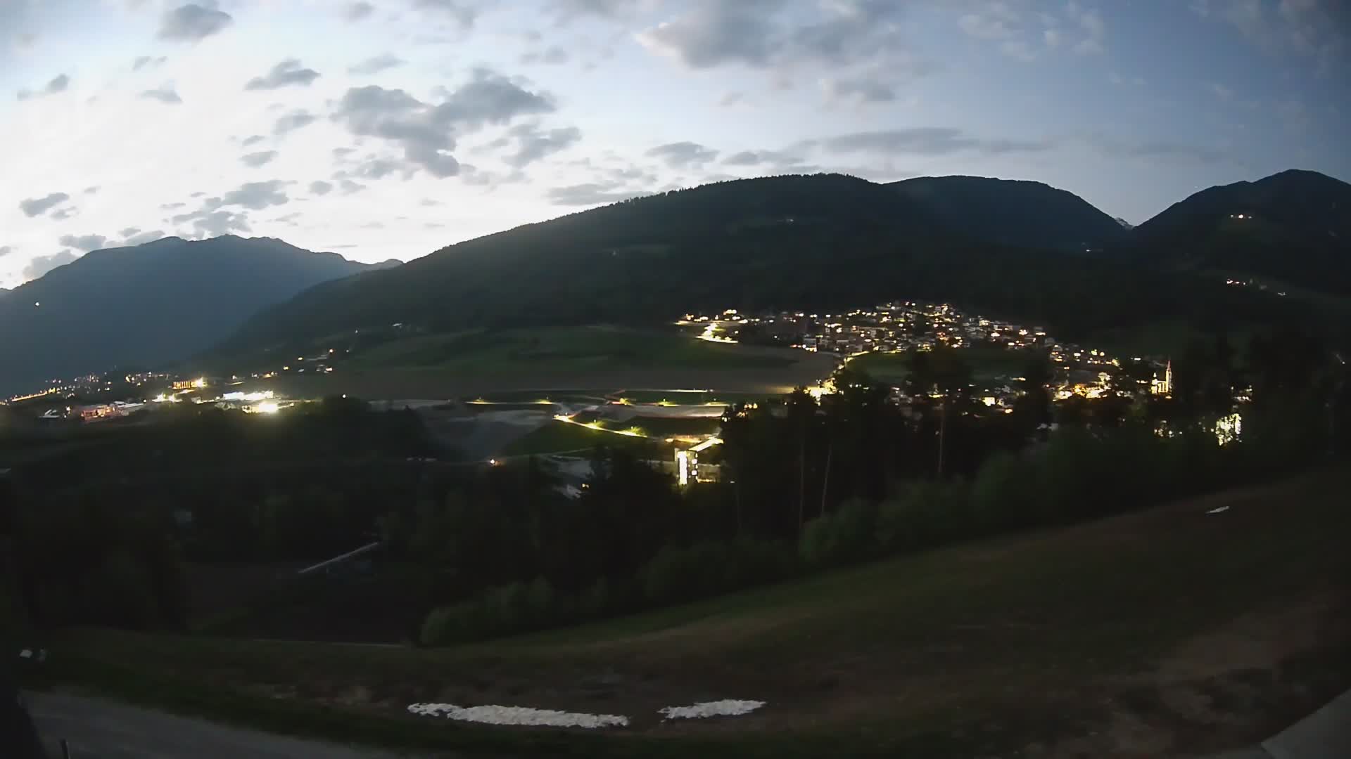 Web kamera Ried – pogled na Percha | Kronplatz