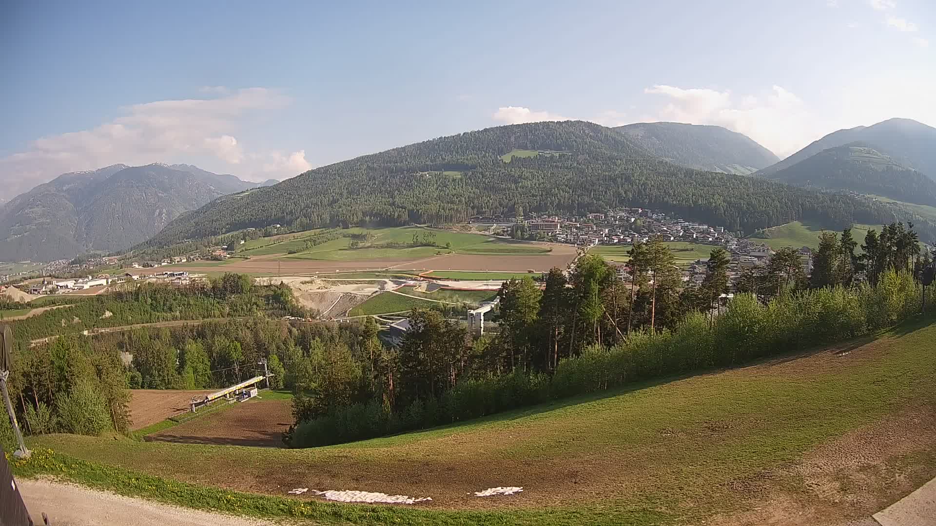 Webcam Ried – panorama su Perca / Percha – Plan de Corones