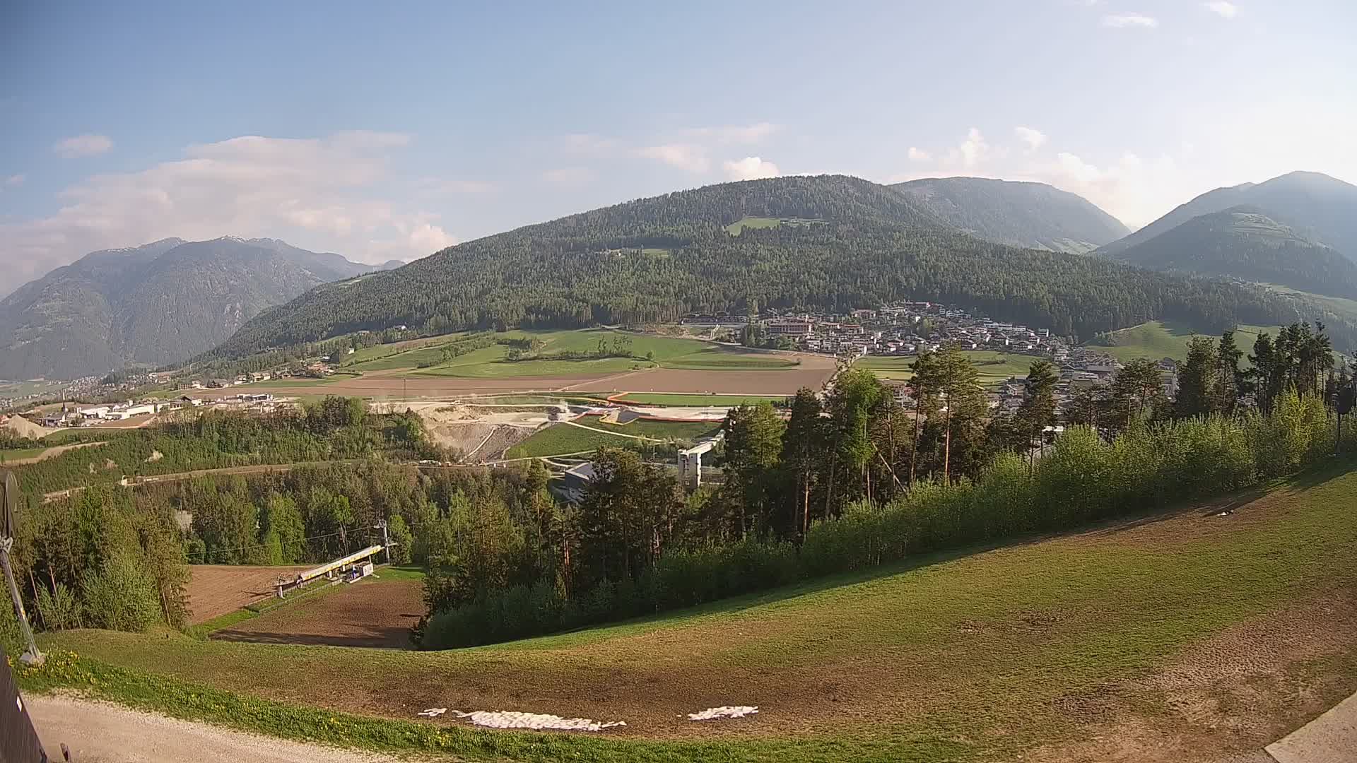 Webcam Ried – View to Percha / Perca