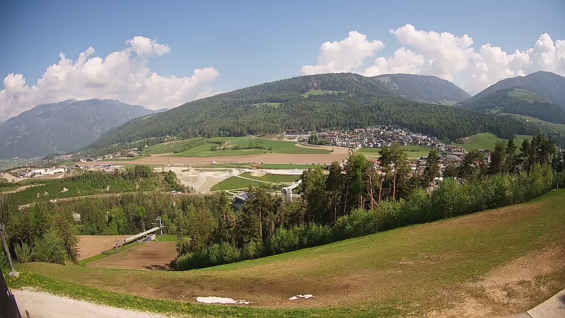 Webcam Ried – panorama su Perca / Percha – Plan de Corones