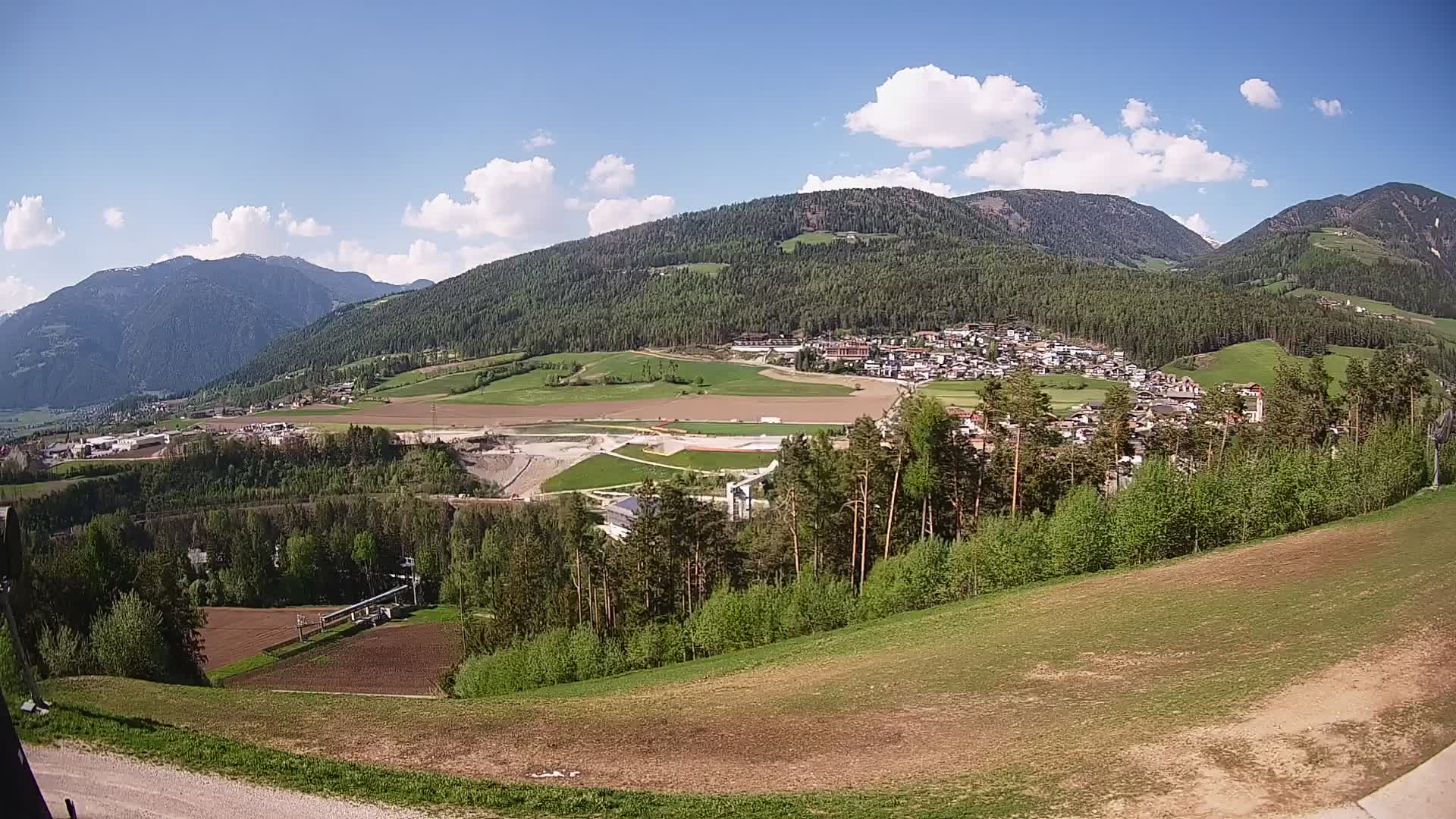 Webcam Ried – panorama su Perca / Percha – Plan de Corones