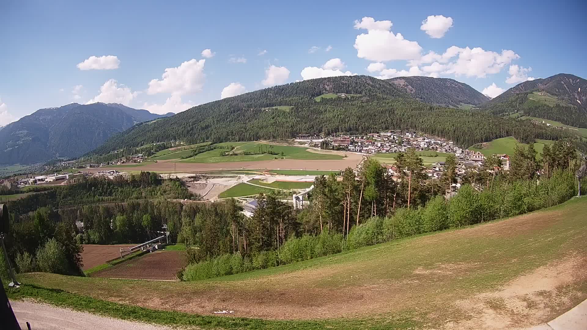 Web kamera Ried – pogled na Percha | Kronplatz