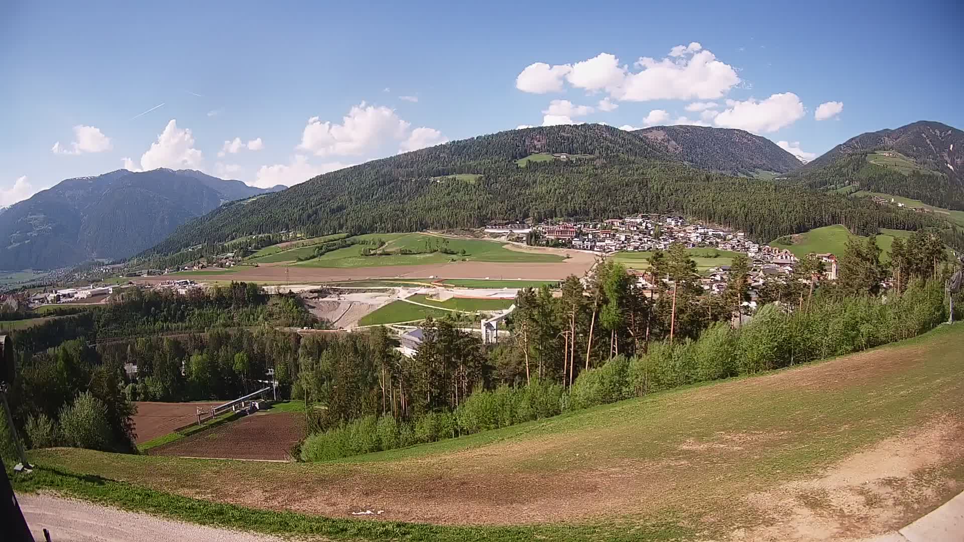 Webcam Ried – panorama su Perca / Percha – Plan de Corones