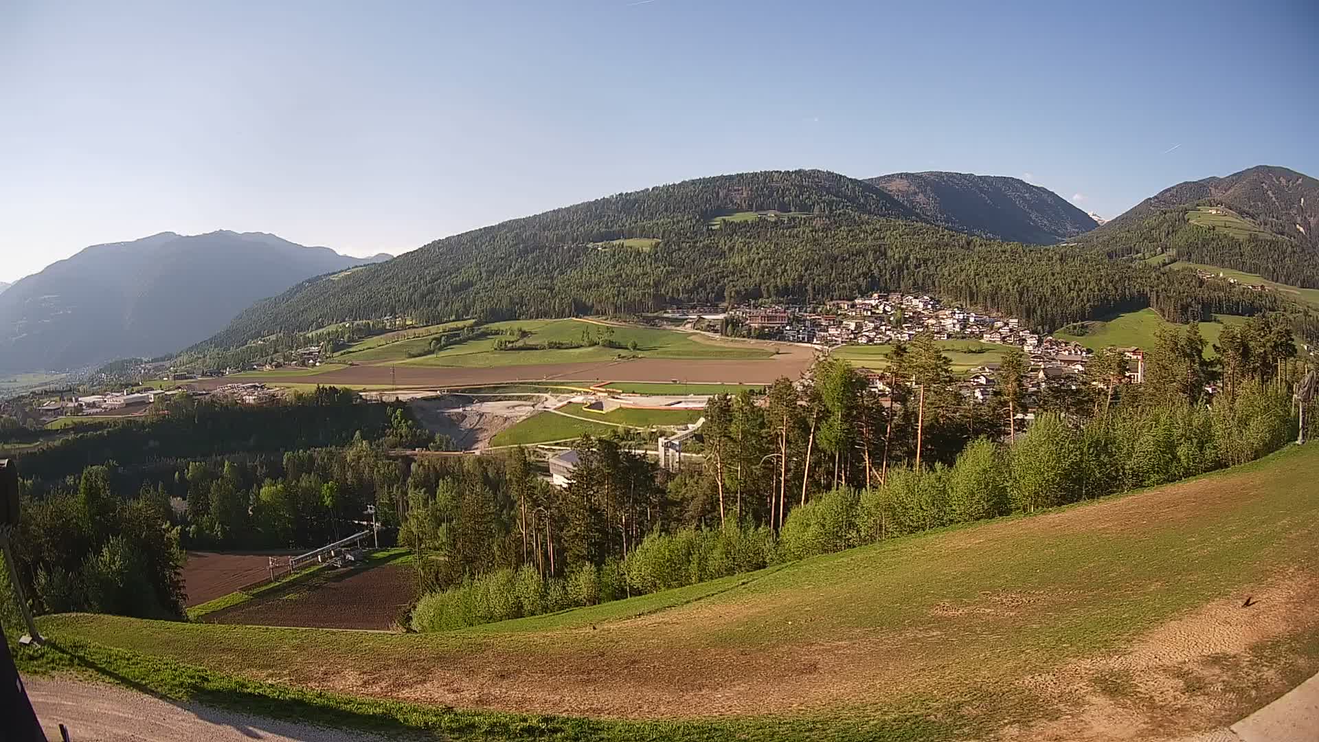 Web kamera Ried – pogled na Percha | Kronplatz