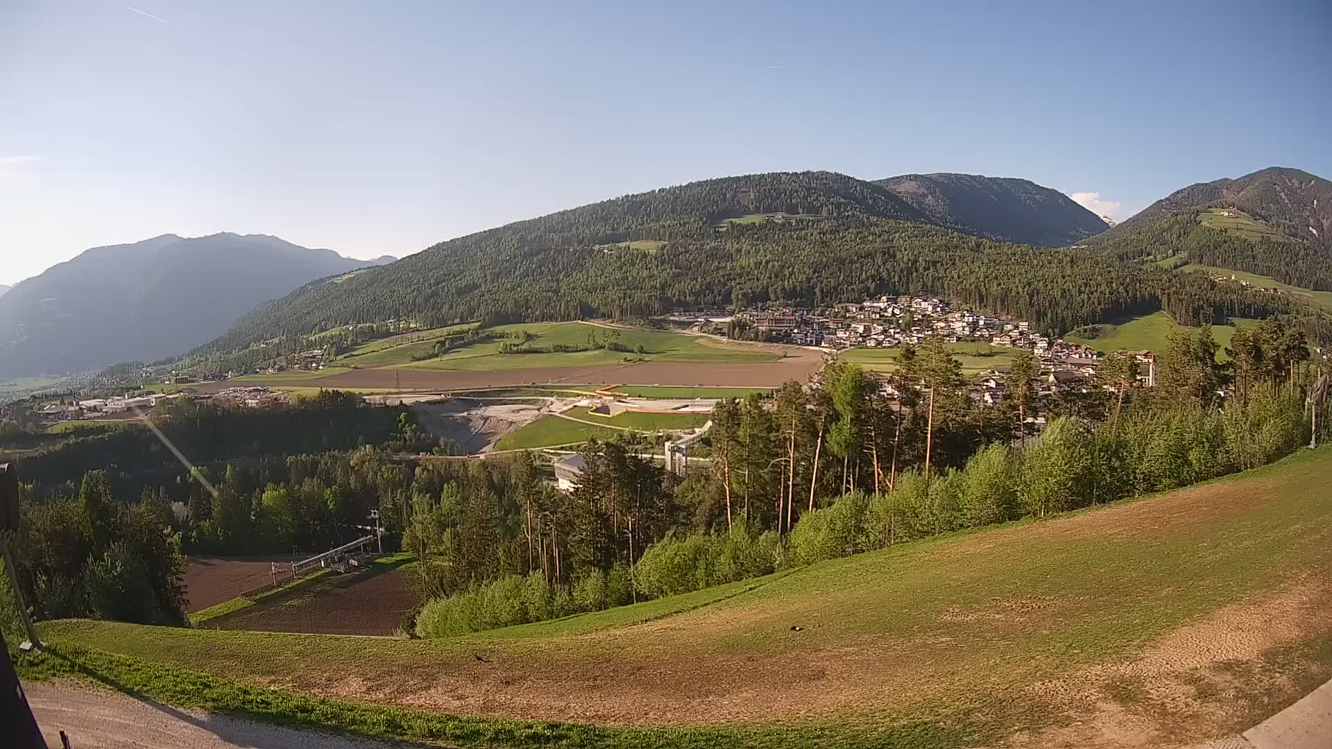 Webcam Ried – Blick nach Percha | Kronplatz