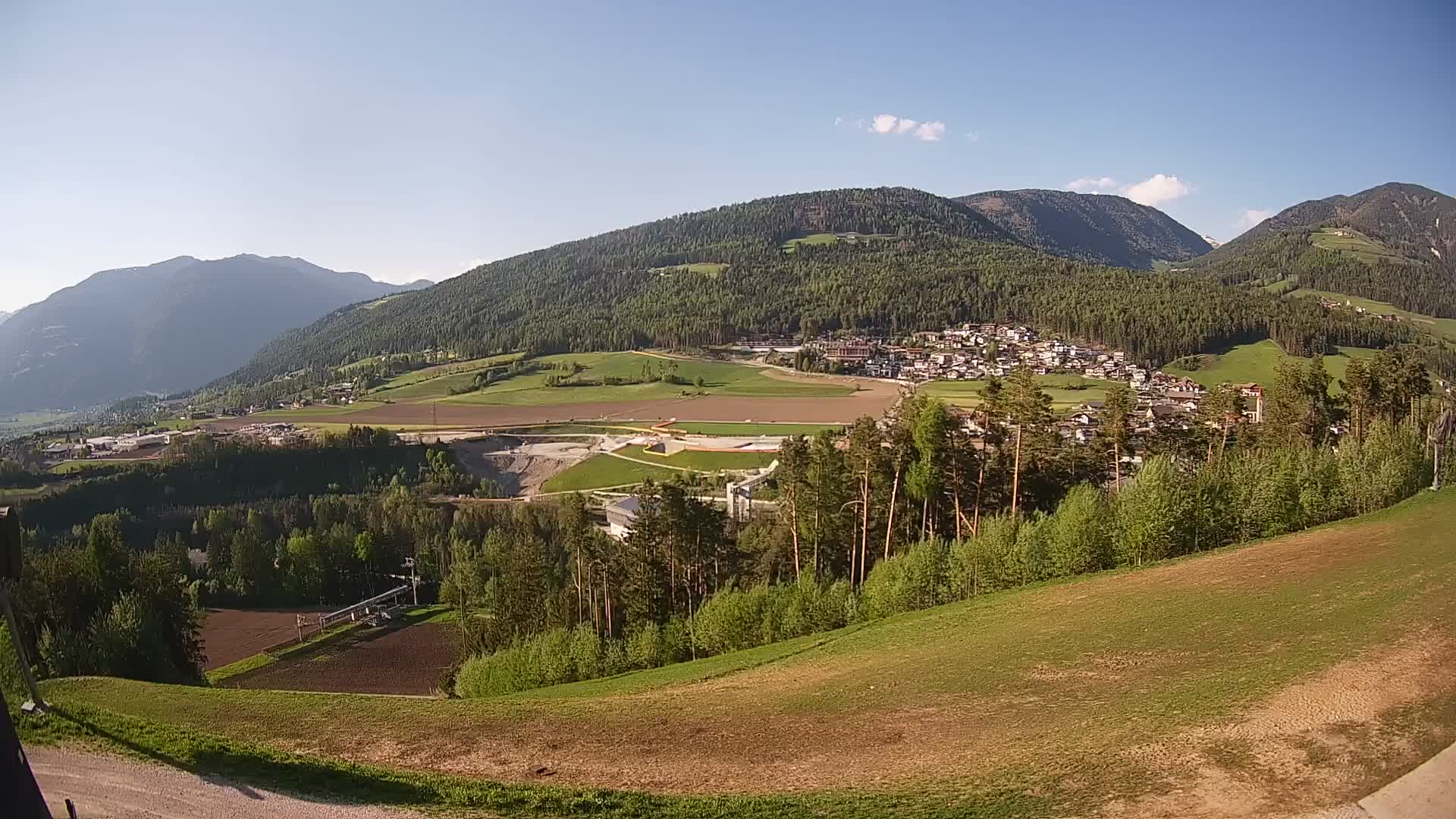 Webcam Ried – View to Percha / Perca