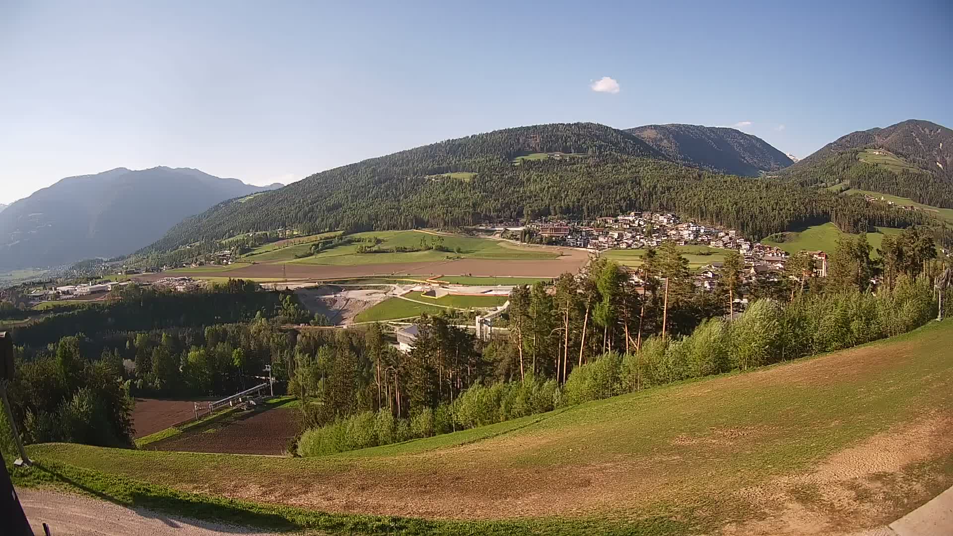 Webcam Ried – View to Percha / Perca