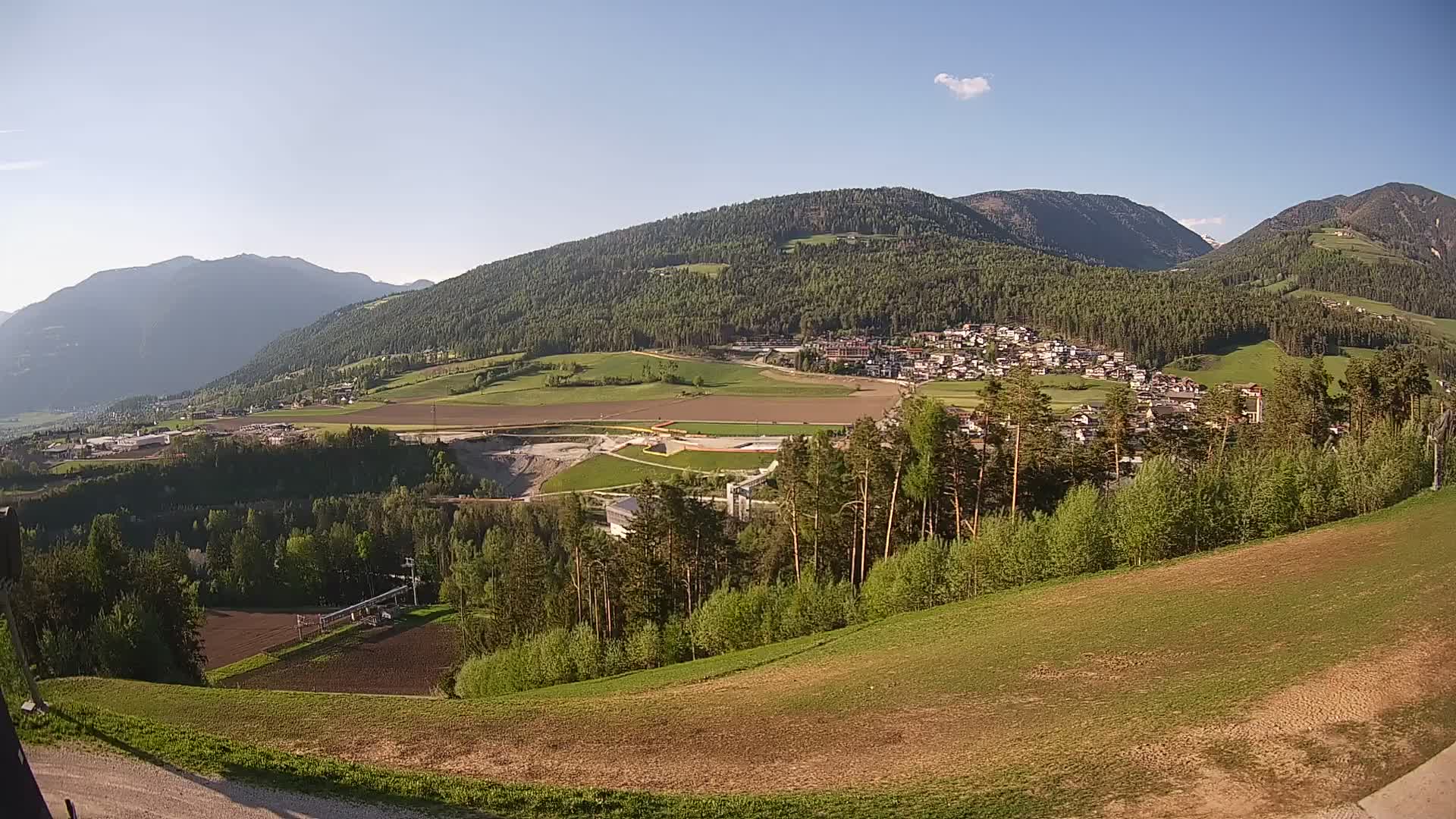 Webcam Ried – View to Percha / Perca