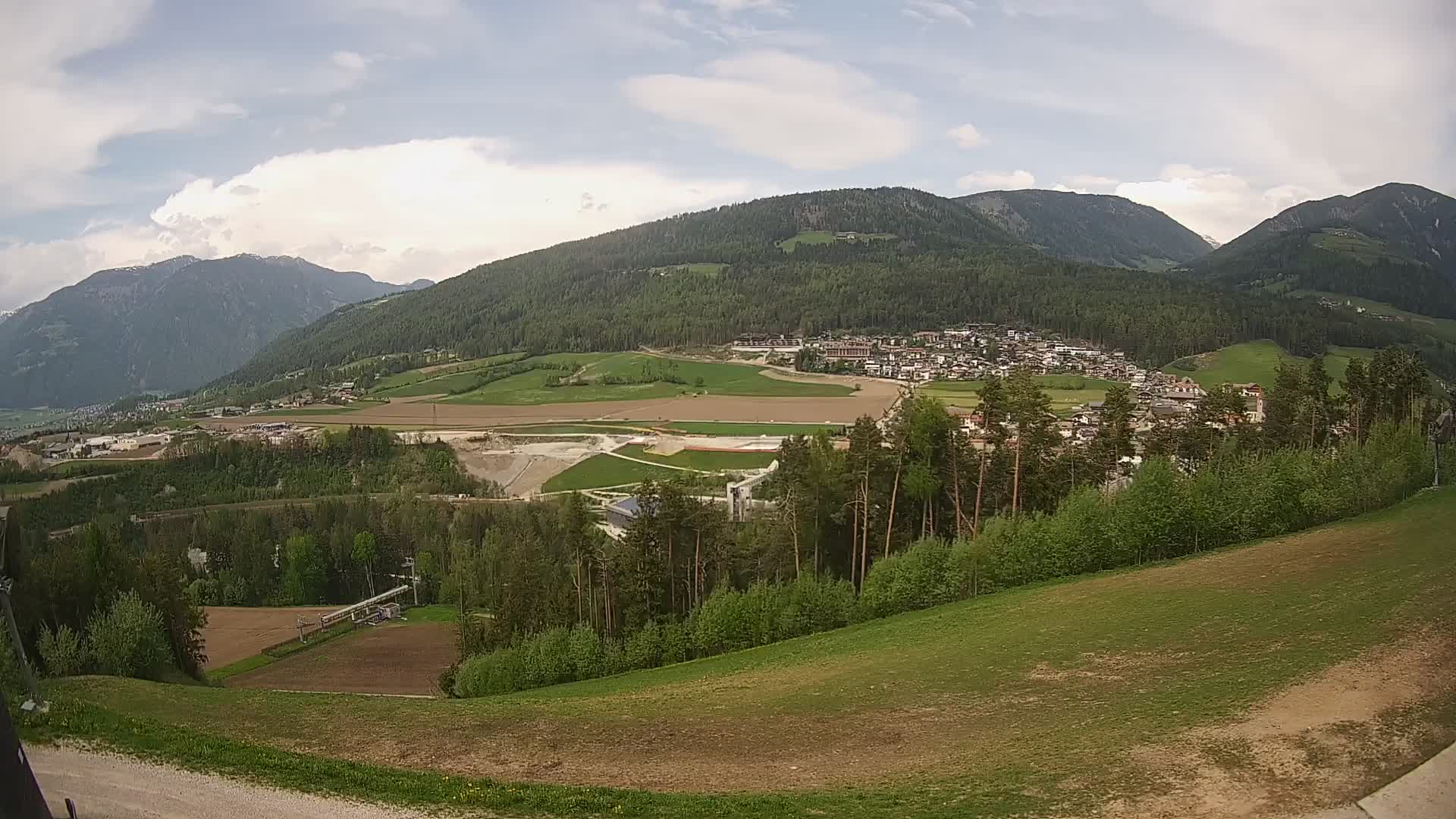 Webcam Ried – View to Percha / Perca