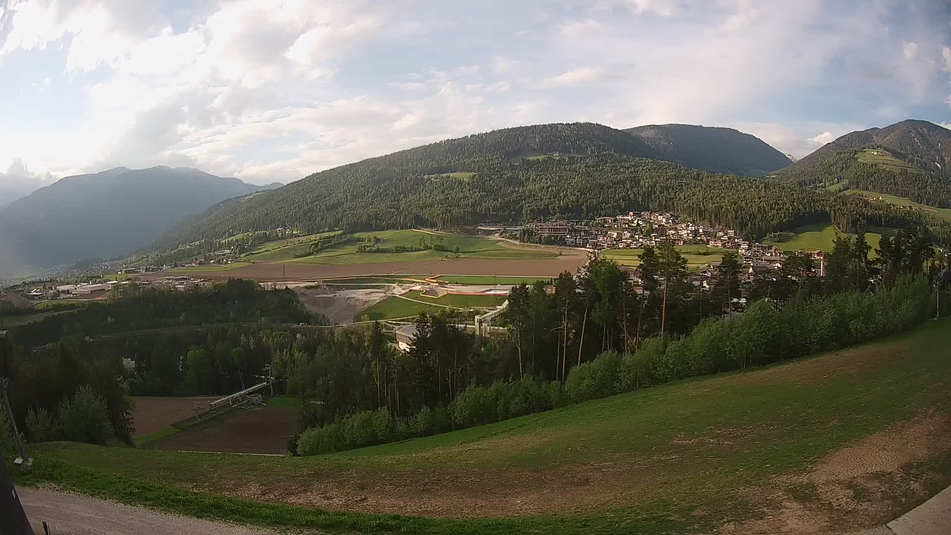 Webcam Ried – panorama su Perca / Percha – Plan de Corones