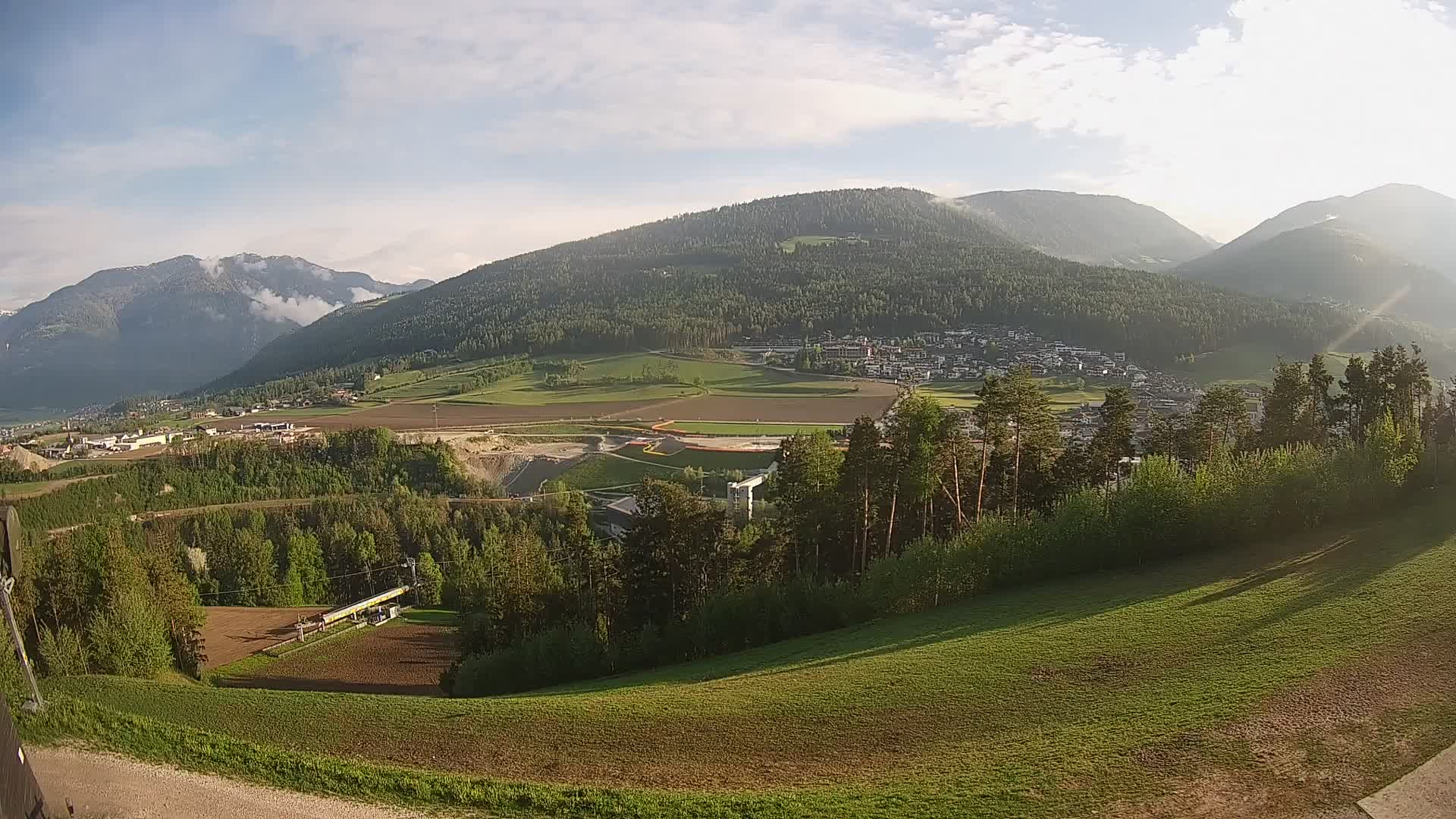 Webcam Ried – Blick nach Percha | Kronplatz