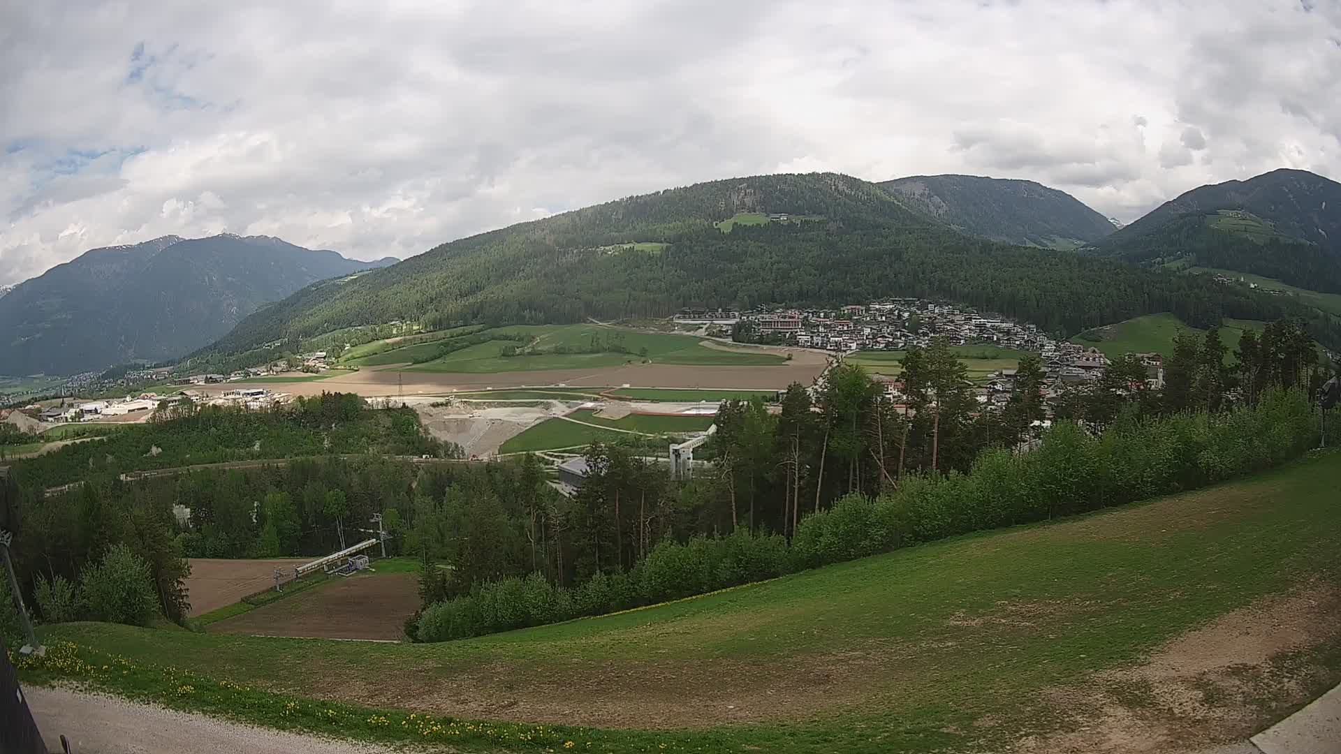 Webcam Ried – panorama su Perca / Percha – Plan de Corones