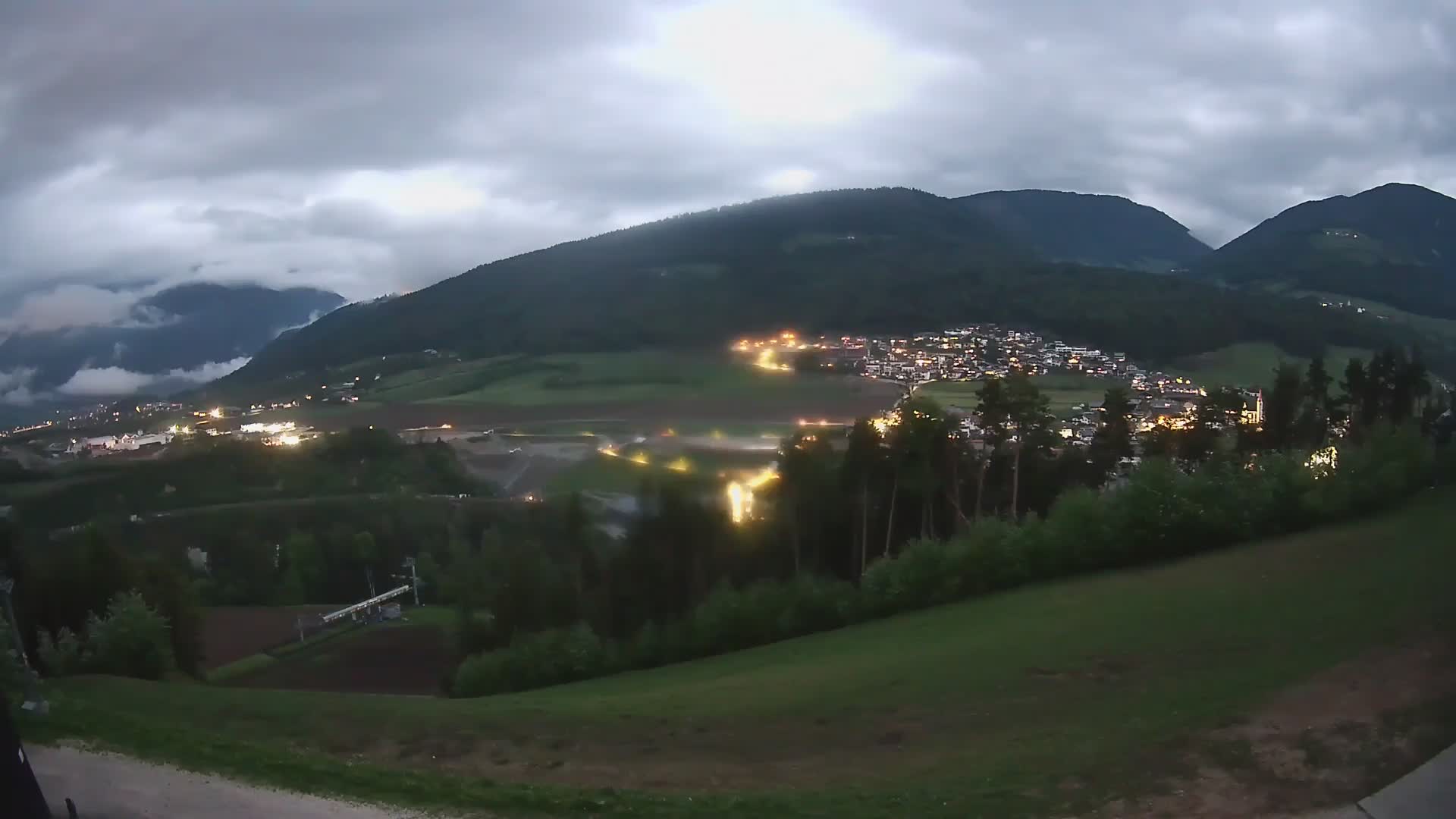 Webcam Ried – Blick nach Percha | Kronplatz