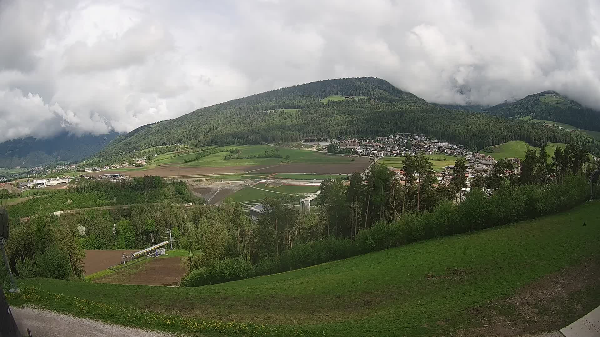 Webcam Ried – View to Percha / Perca
