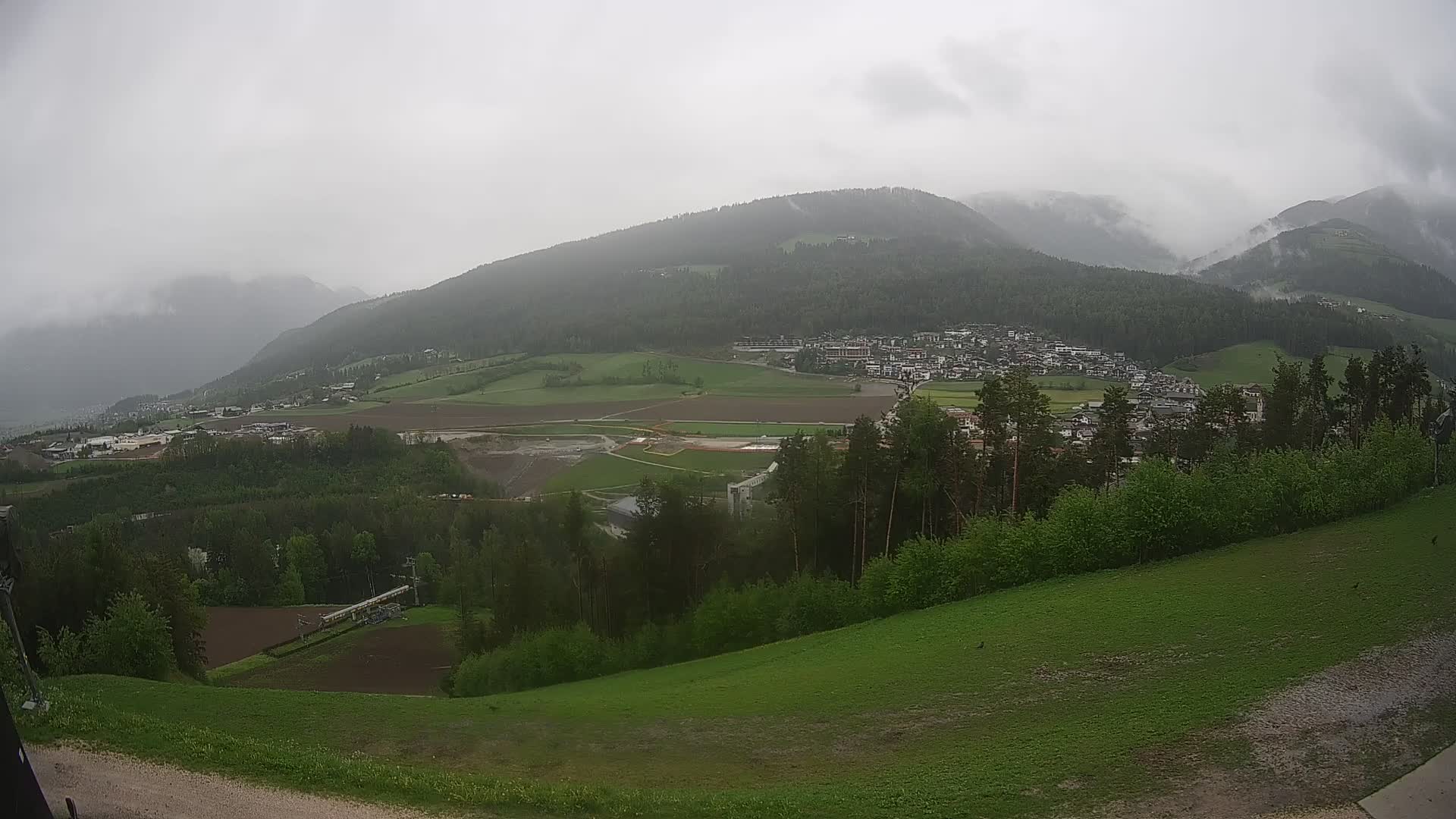 Webcam Ried – panorama su Perca / Percha – Plan de Corones