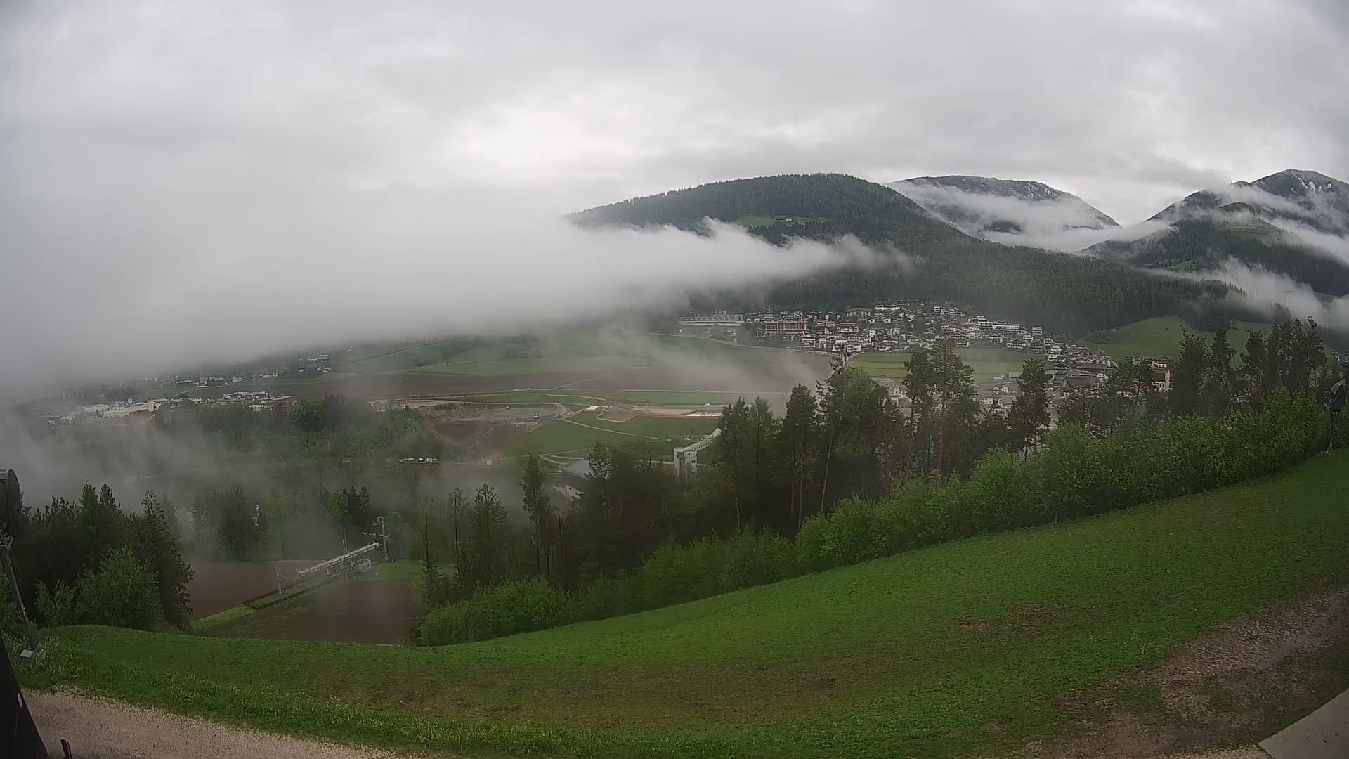 Web kamera Ried – pogled na Percha | Kronplatz