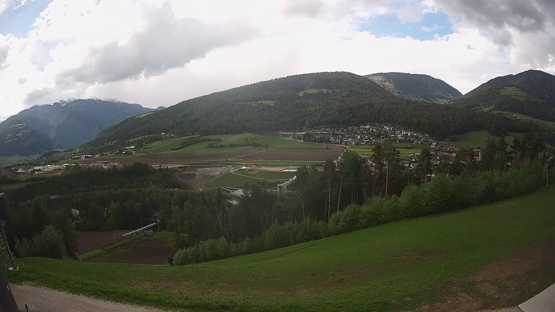 Webcam Ried – panorama su Perca / Percha – Plan de Corones