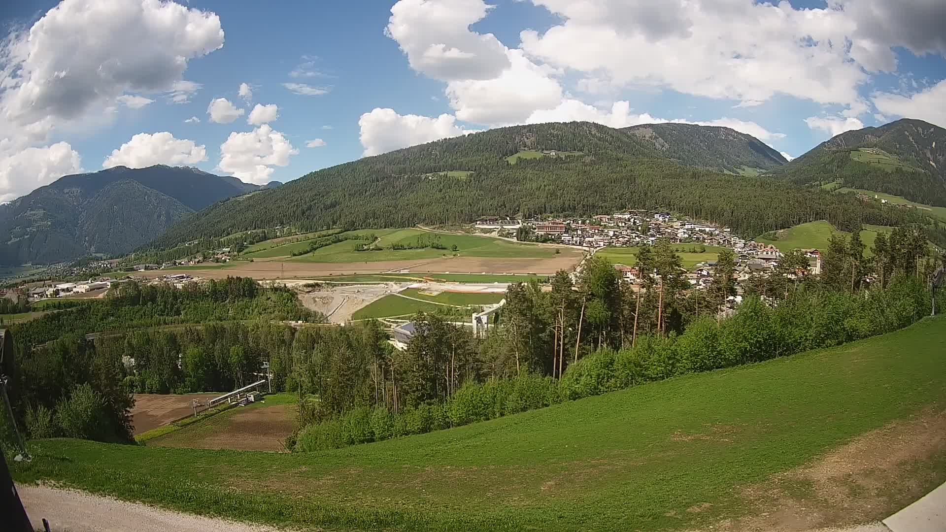 Webcam Ried – panorama su Perca / Percha – Plan de Corones