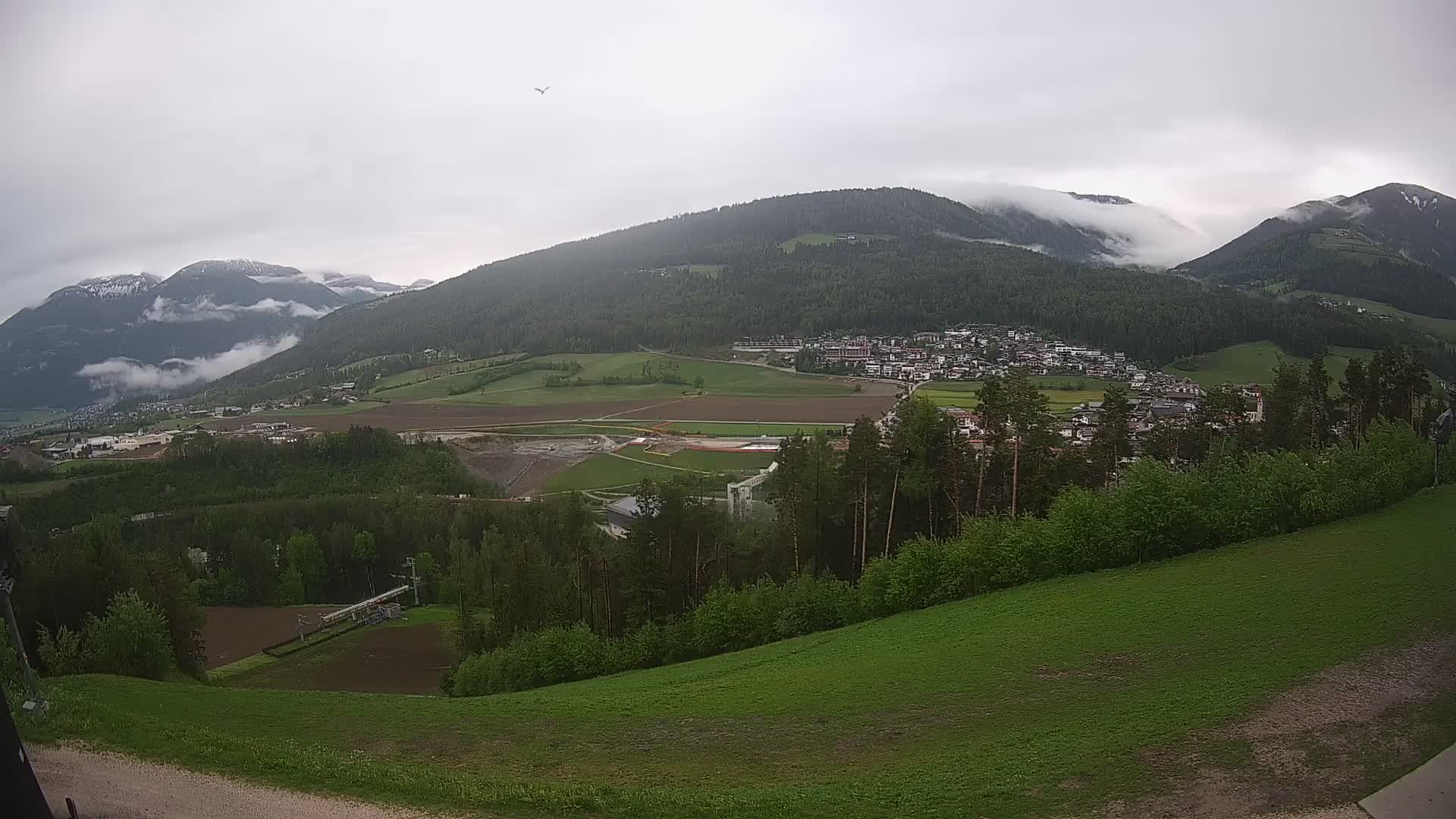 Web kamera Ried – pogled na Percha | Kronplatz