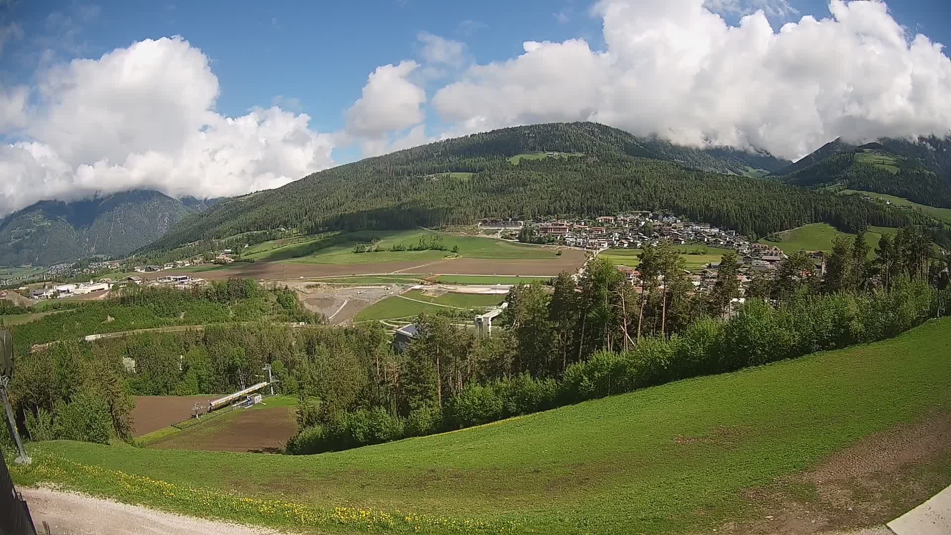 Webcam Ried – View to Percha / Perca