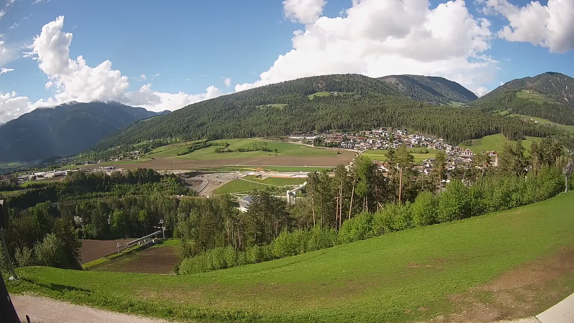 Web kamera Ried – pogled na Percha | Kronplatz