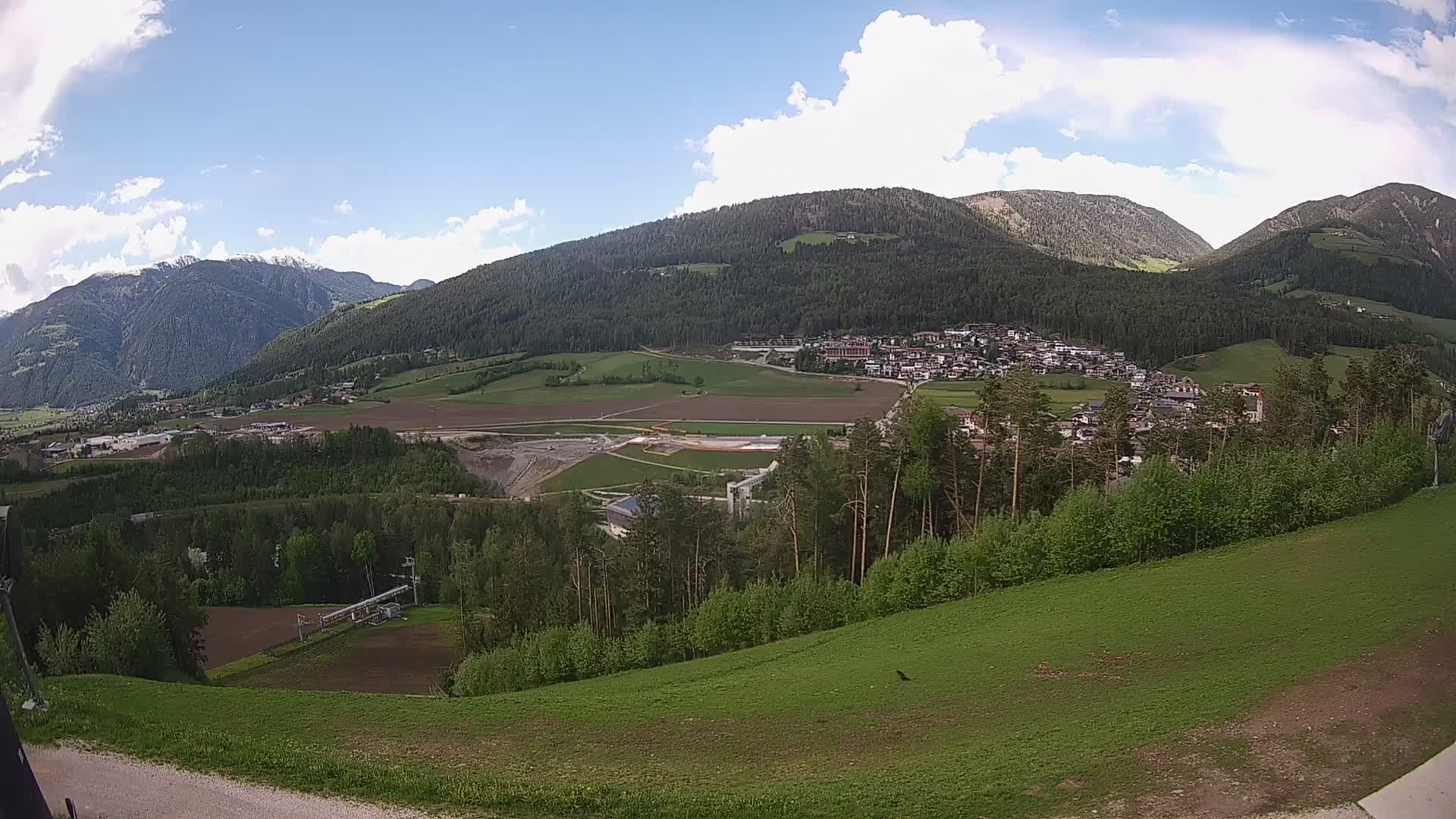 Webcam Ried – panorama su Perca / Percha – Plan de Corones