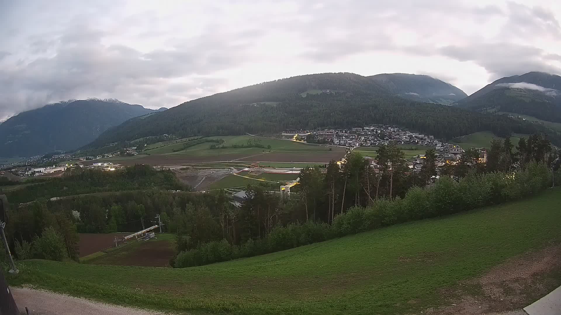 Web kamera Ried – pogled na Percha | Kronplatz