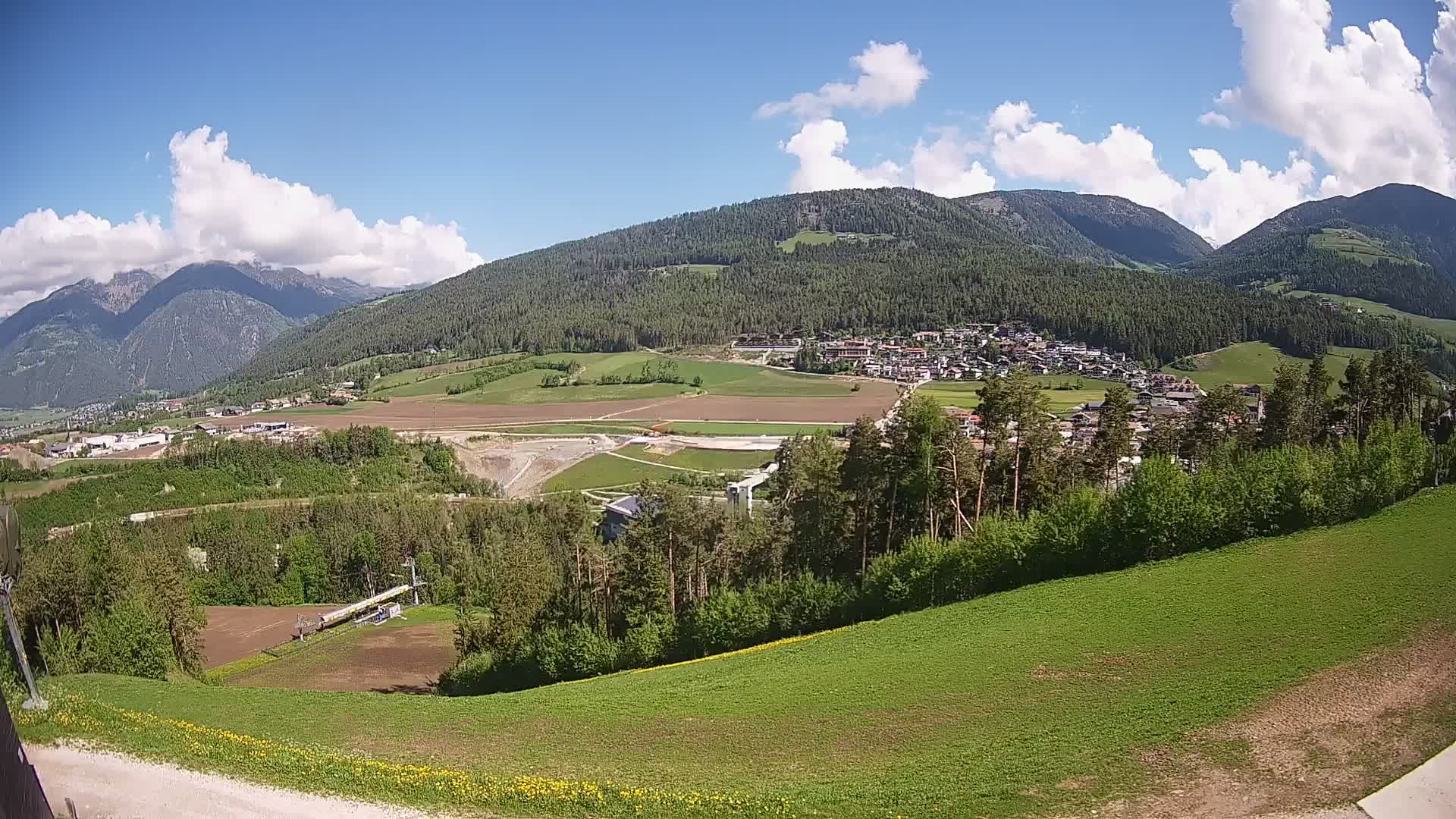 Spletna kamera Ried – Pogled na Percha | Kronplatz