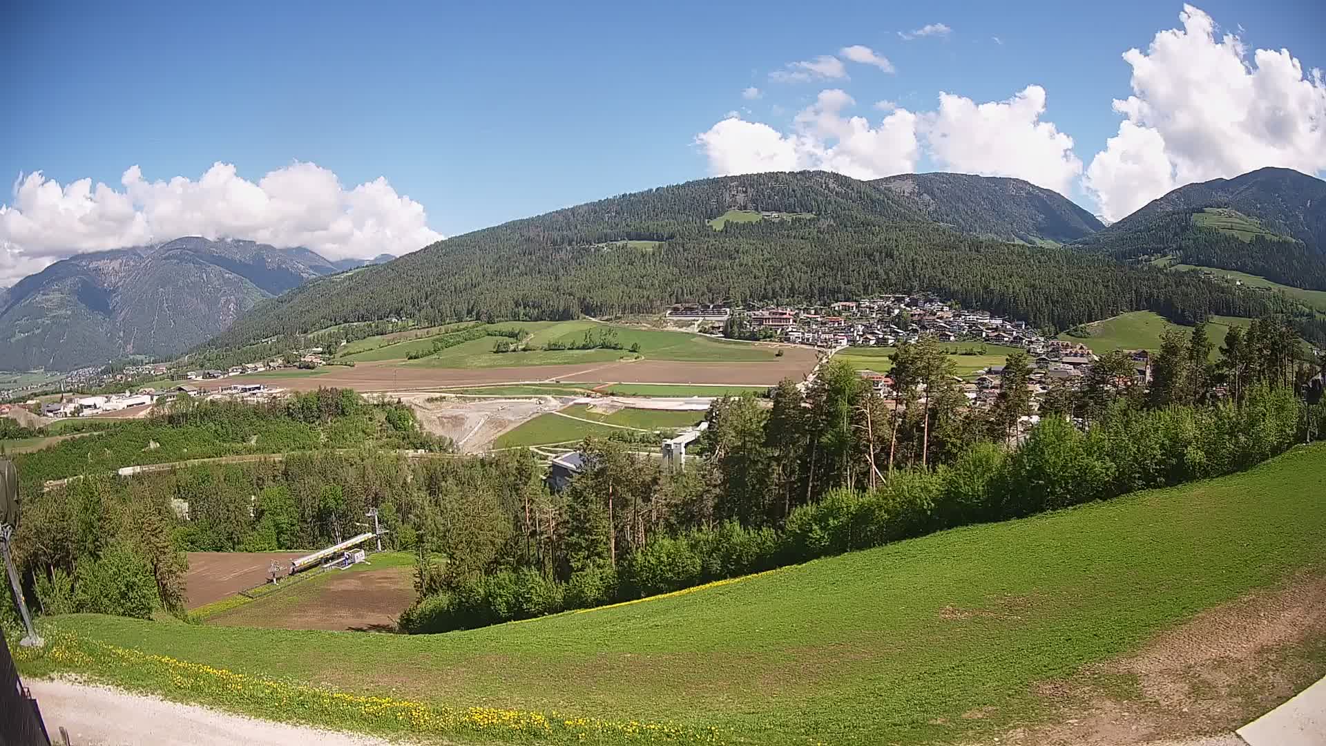 Spletna kamera Ried – Pogled na Percha | Kronplatz