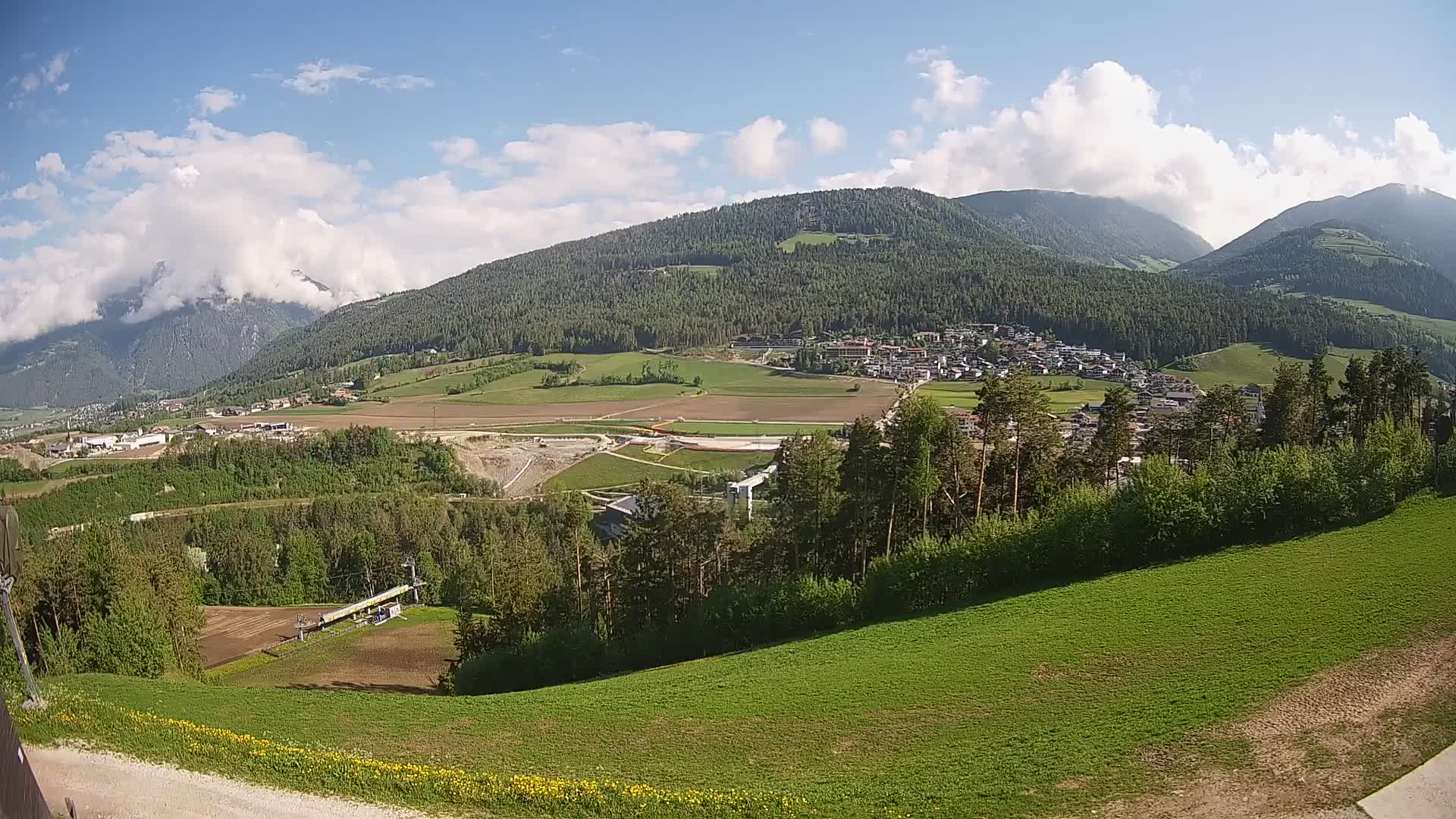 Webcam Ried – View to Percha / Perca