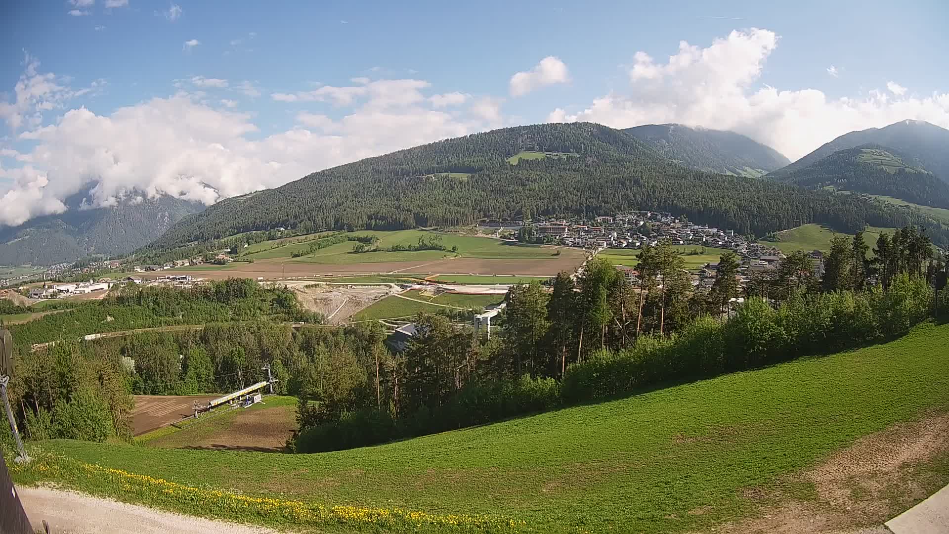 Webcam Ried – Blick nach Percha | Kronplatz