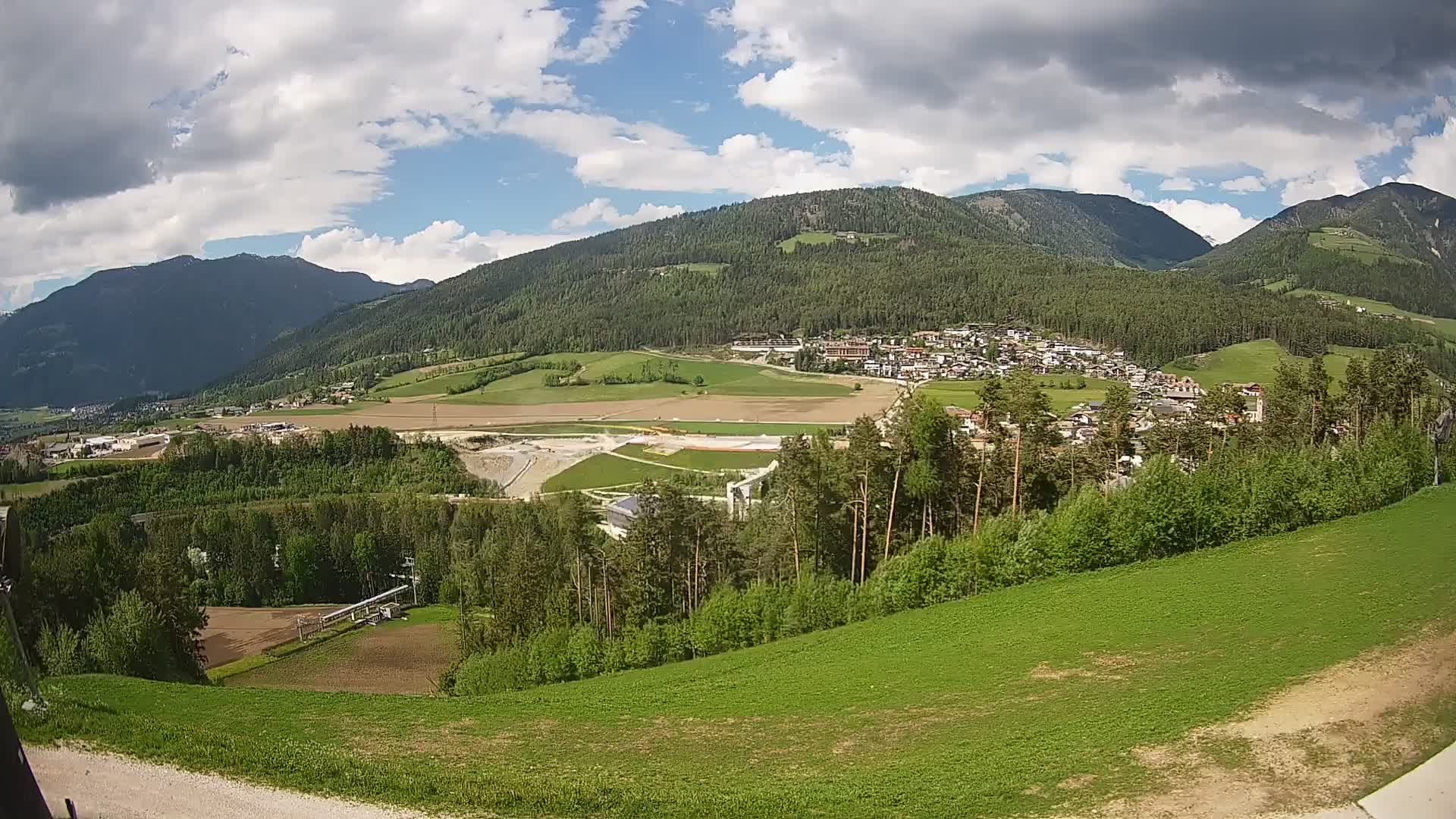 Webcam Ried – Blick nach Percha | Kronplatz