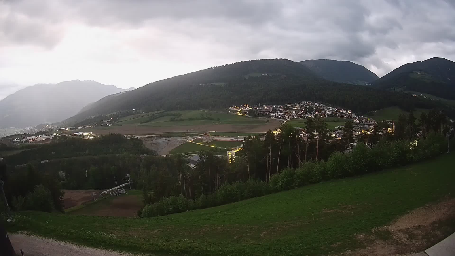 Web kamera Ried – pogled na Percha | Kronplatz