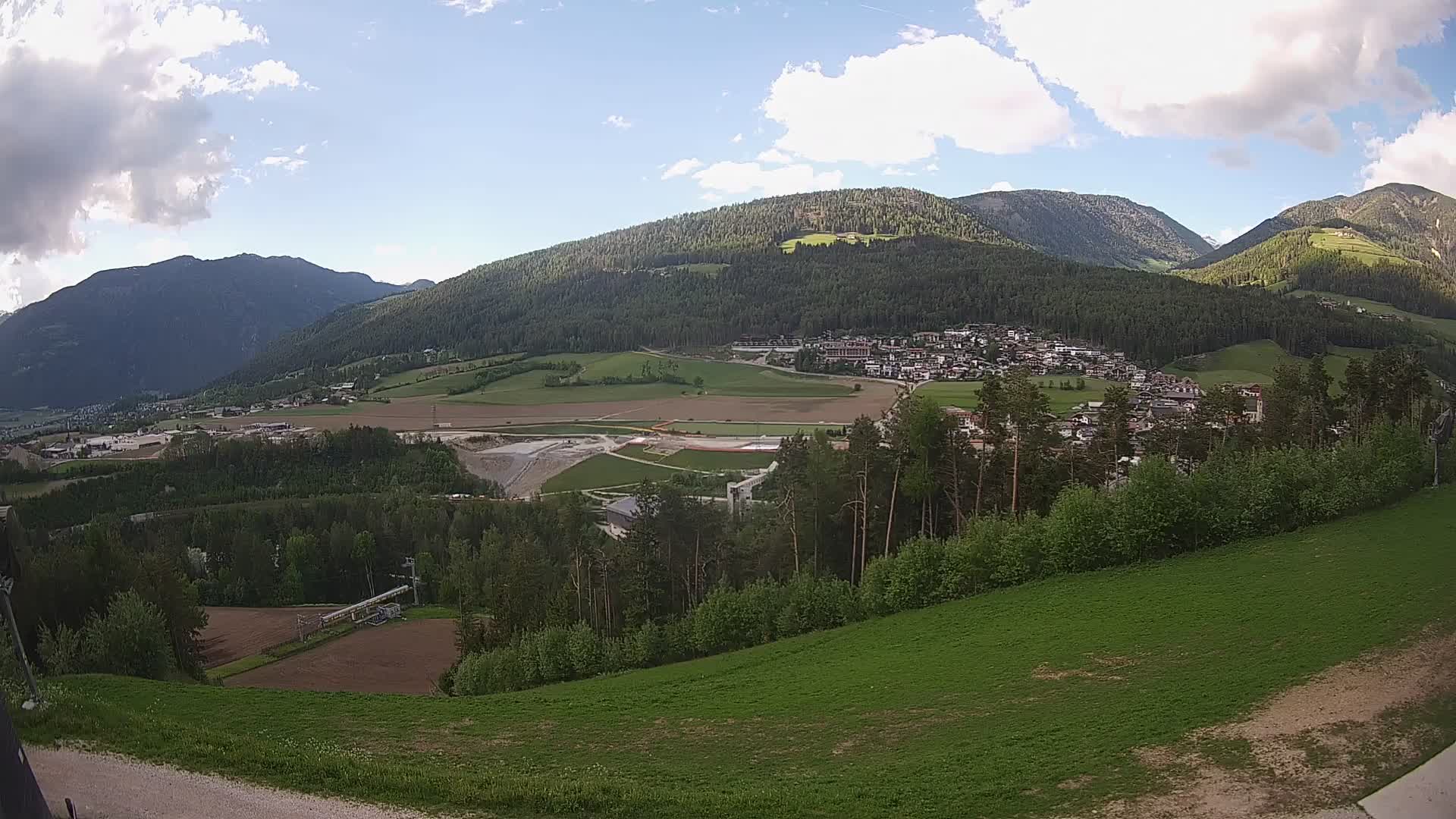 Webcam Ried – panorama su Perca / Percha – Plan de Corones