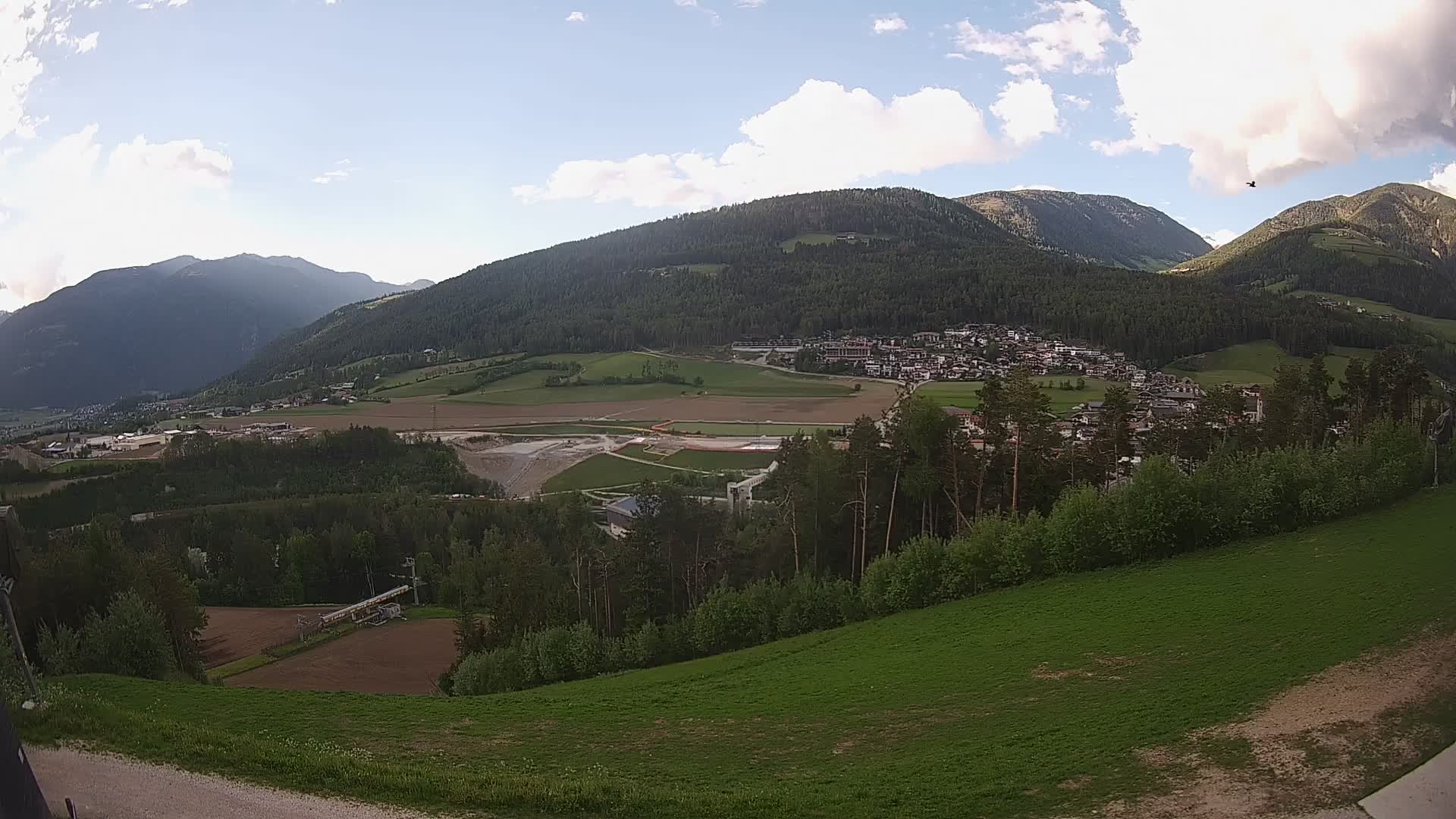 Webcam Ried – panorama su Perca / Percha – Plan de Corones